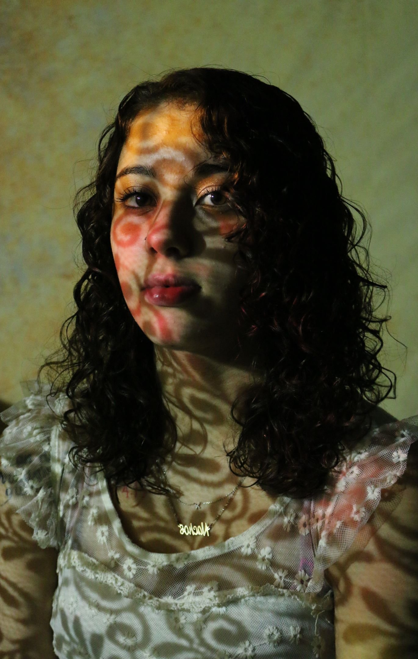 P | Girl with Decorative Face | Christine Mooney | Score: 10
