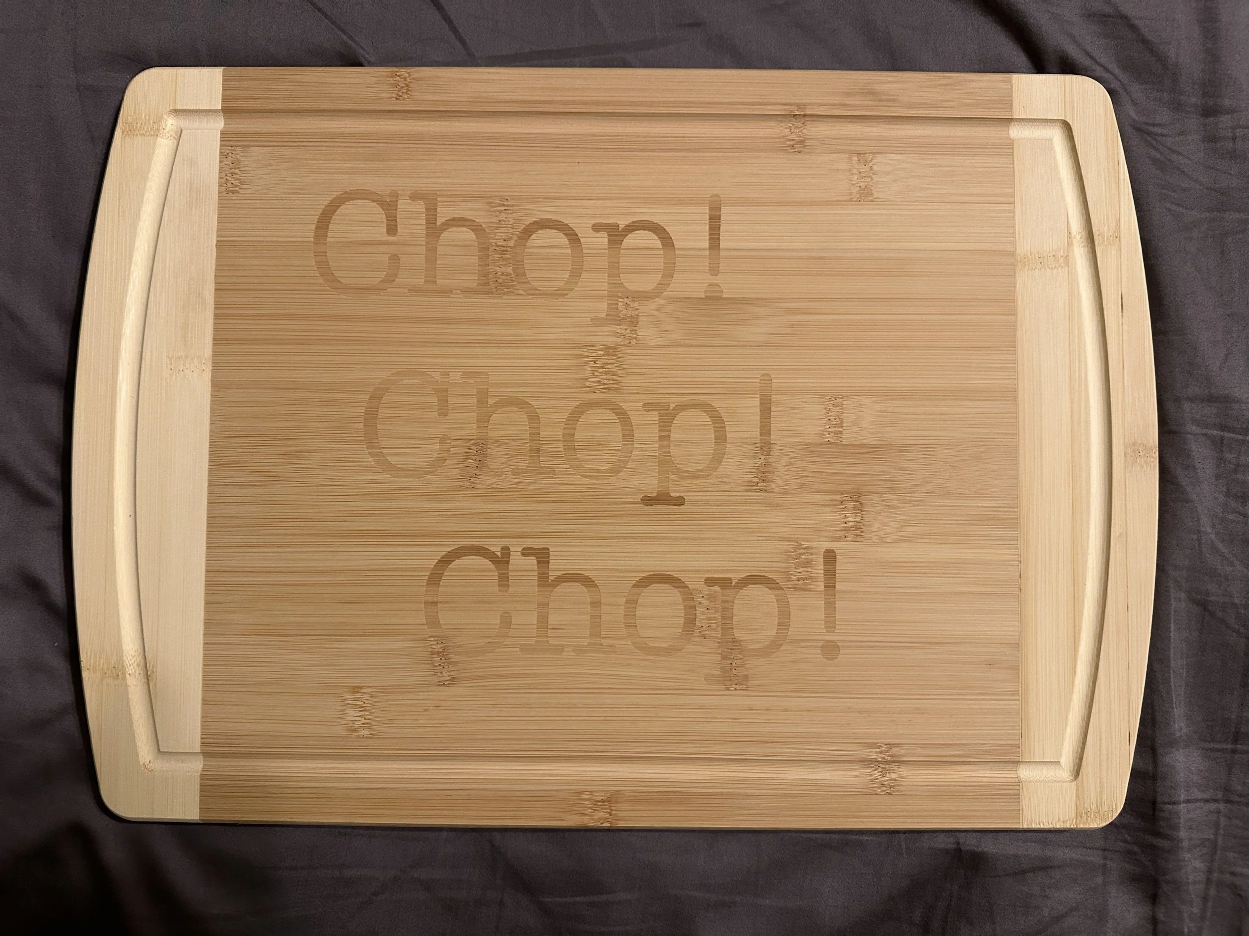 Laser Engrave Cutting Board