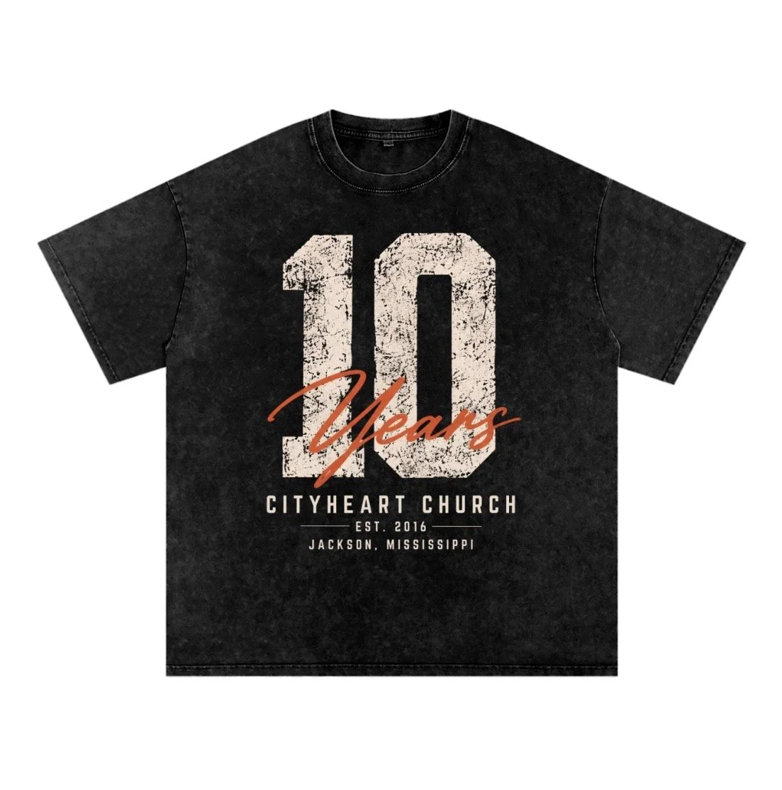 CityHeart Year 10 Tee