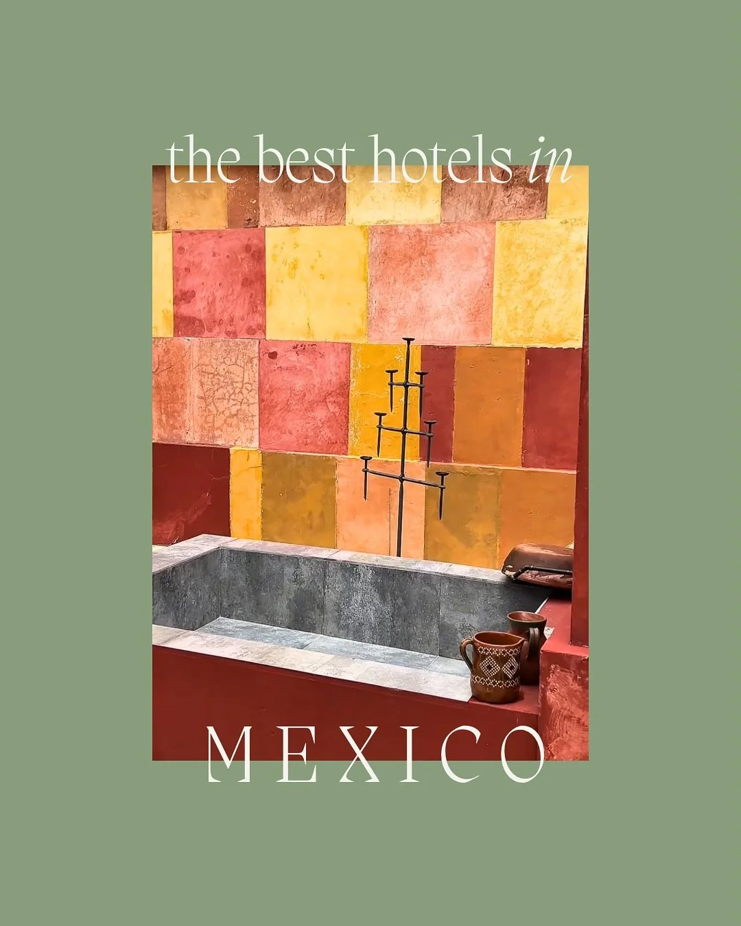 📍 M E X I C O (the best of the best hotels in Mexico from the east to the west: featured in no particular order. read below and you know what to do ~ bookmark. save. 💌 contact to get the inside scoop, the best rates, and make your Mexico vacation d