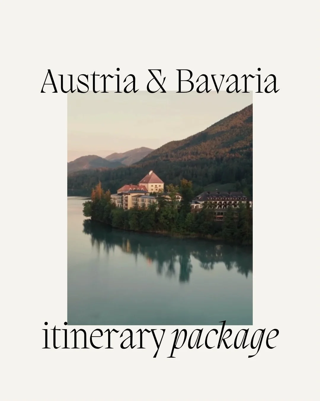 💌 about this epic Vienna > Salzburg > Munich (or vice versa) itinerary package. 

from fondue, to Sch&ouml;nbrunn Palace, to the motherland of @mytheresa.store to where the hills literally came alive. we have the local favorite bites, cafes, a