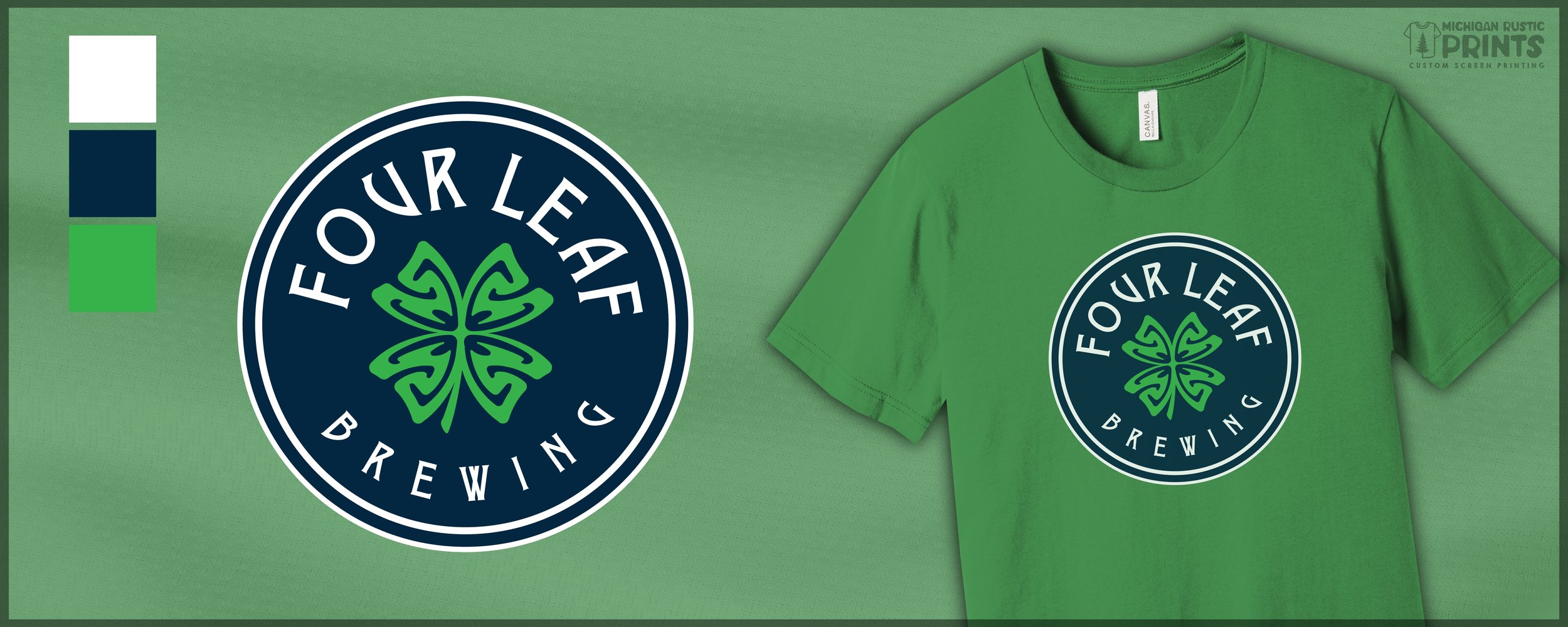 Michigan Rustic Prints - Four Leaf Brewing