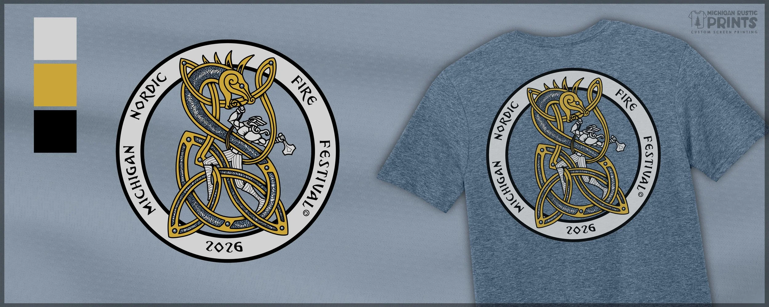 Michigan Rustic Prints - Michigan Nordic Fire Festival 2026