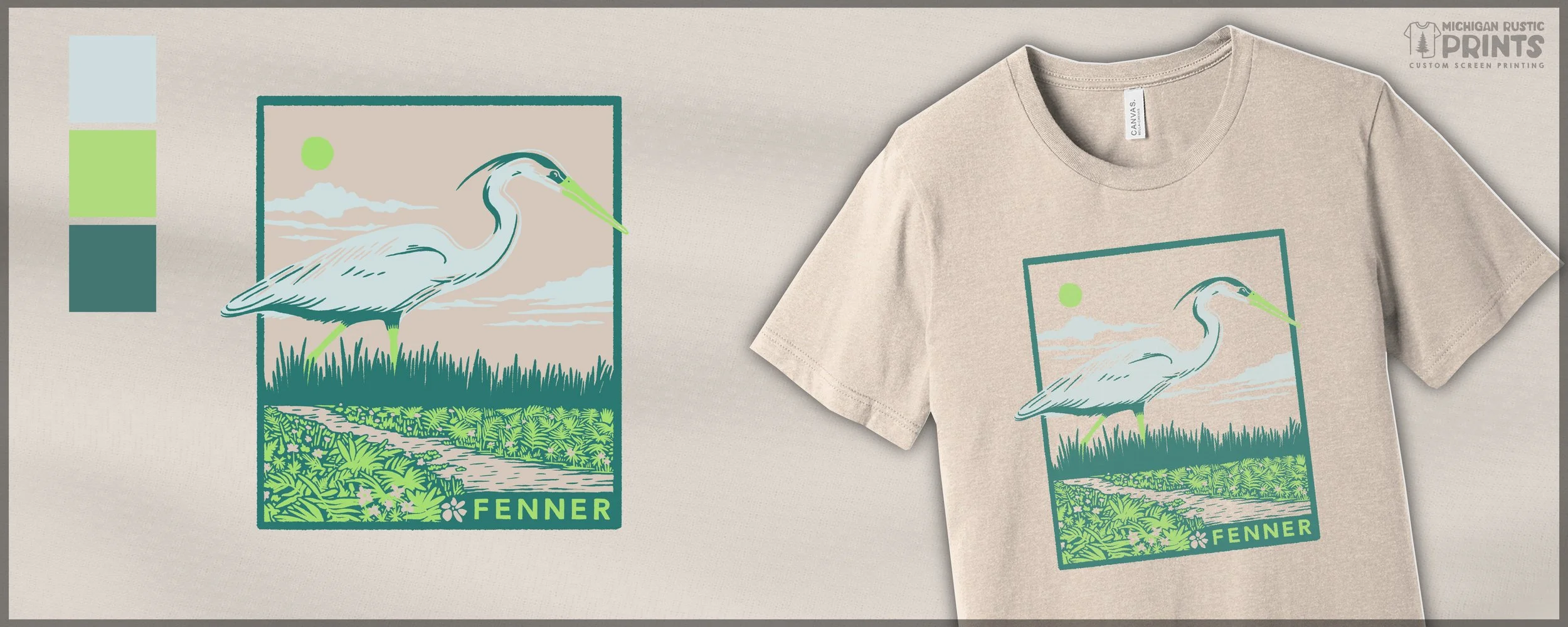 Michigan Rustic Prints - Fenner Nature Center - Lansing, Mi