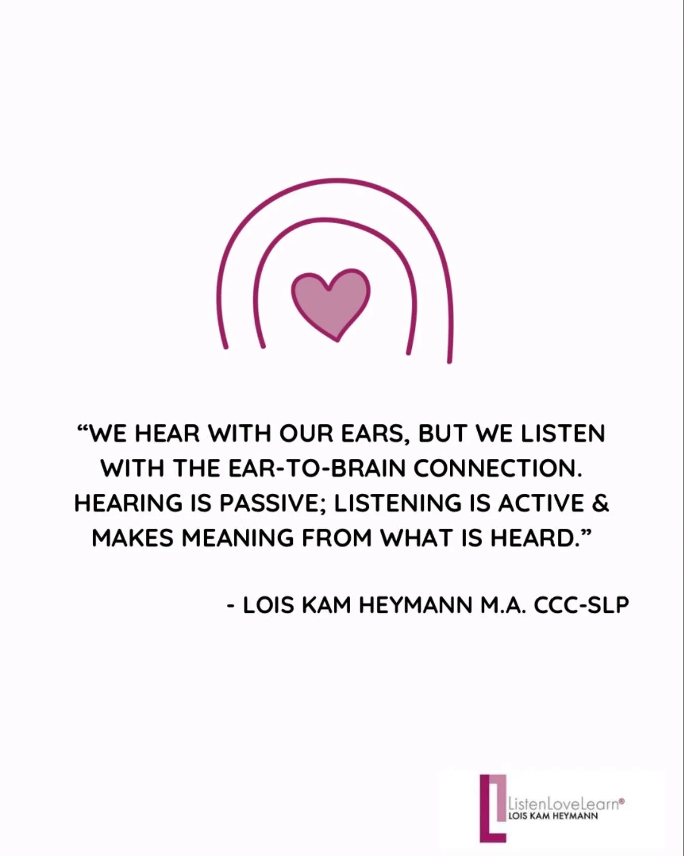 🧠 Did you know there&rsquo;s a huge difference between just hearing and your brain processing sound? 

I&rsquo;ll explain why this distinction is crucial for your child&rsquo;s development. #AuditoryProcessing
-
-
-
-
-
-
#HearingVsListening 
#Brain