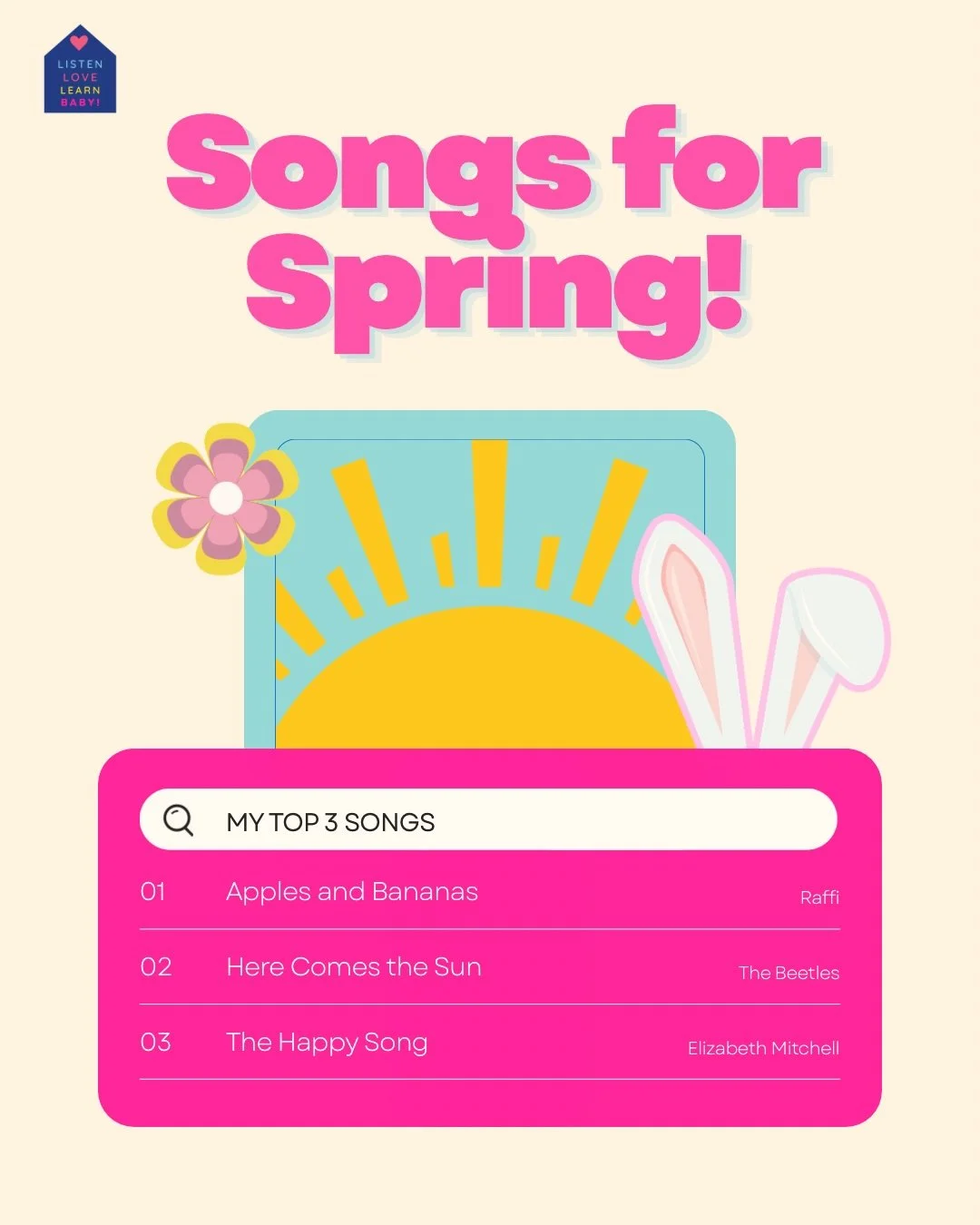 Recently, I became a grandma💛

And I&rsquo;ve found myself doing what I&rsquo;ve always done&mdash;
singing, humming, repeating the same little songs without even thinking.

Only now&hellip; it feels a little more special.

So I created a playlist o