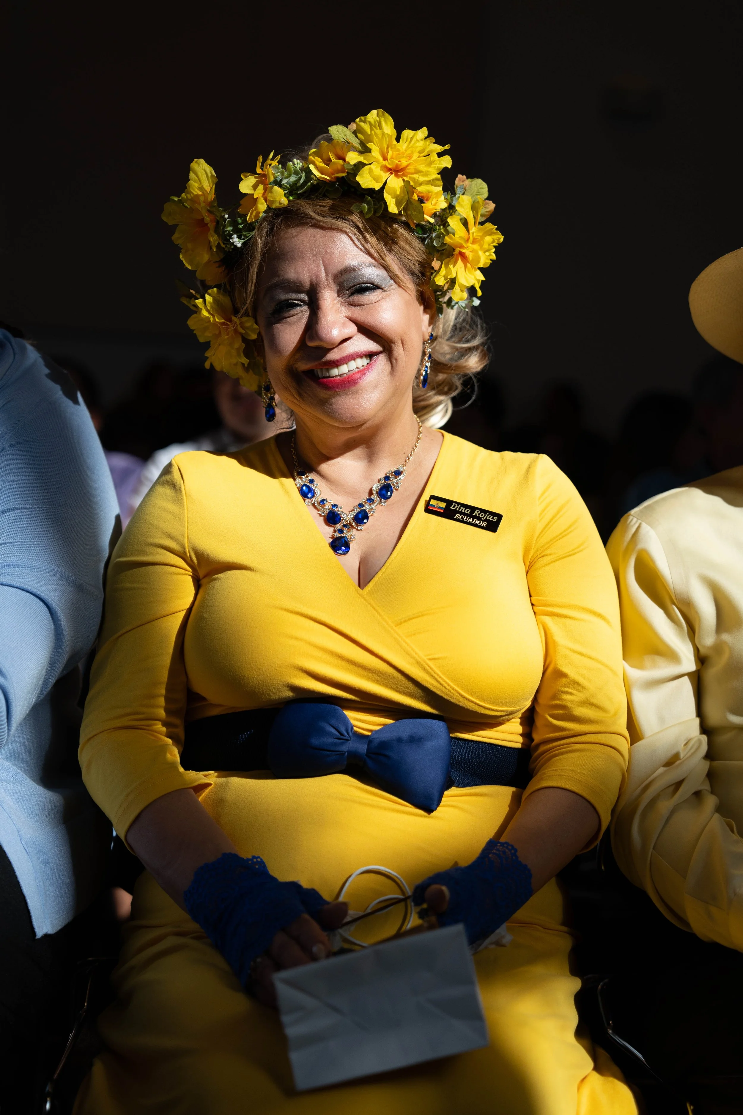 Dina, at Ecuadorian Celebration in Charlotte