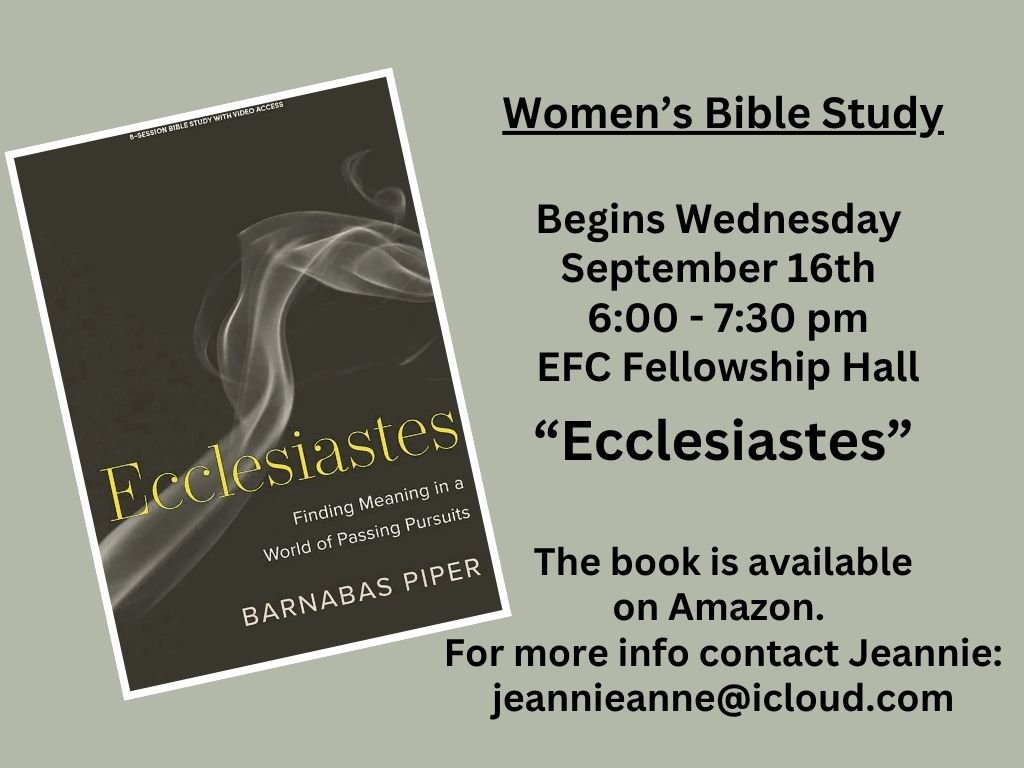 Women's Bible Study - Wednesday Nights