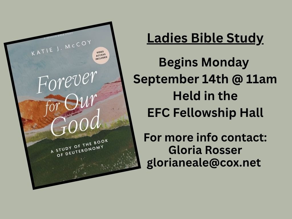 Women's Bible Study - Monday Mornings