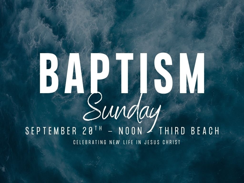 Baptism Sunday