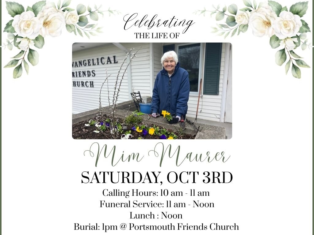 Mim Maurer's Celebration of Life