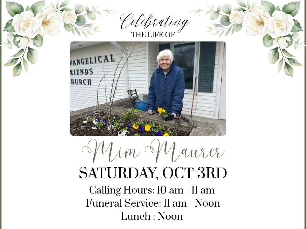 Mim Maurer's Celebration of Life
