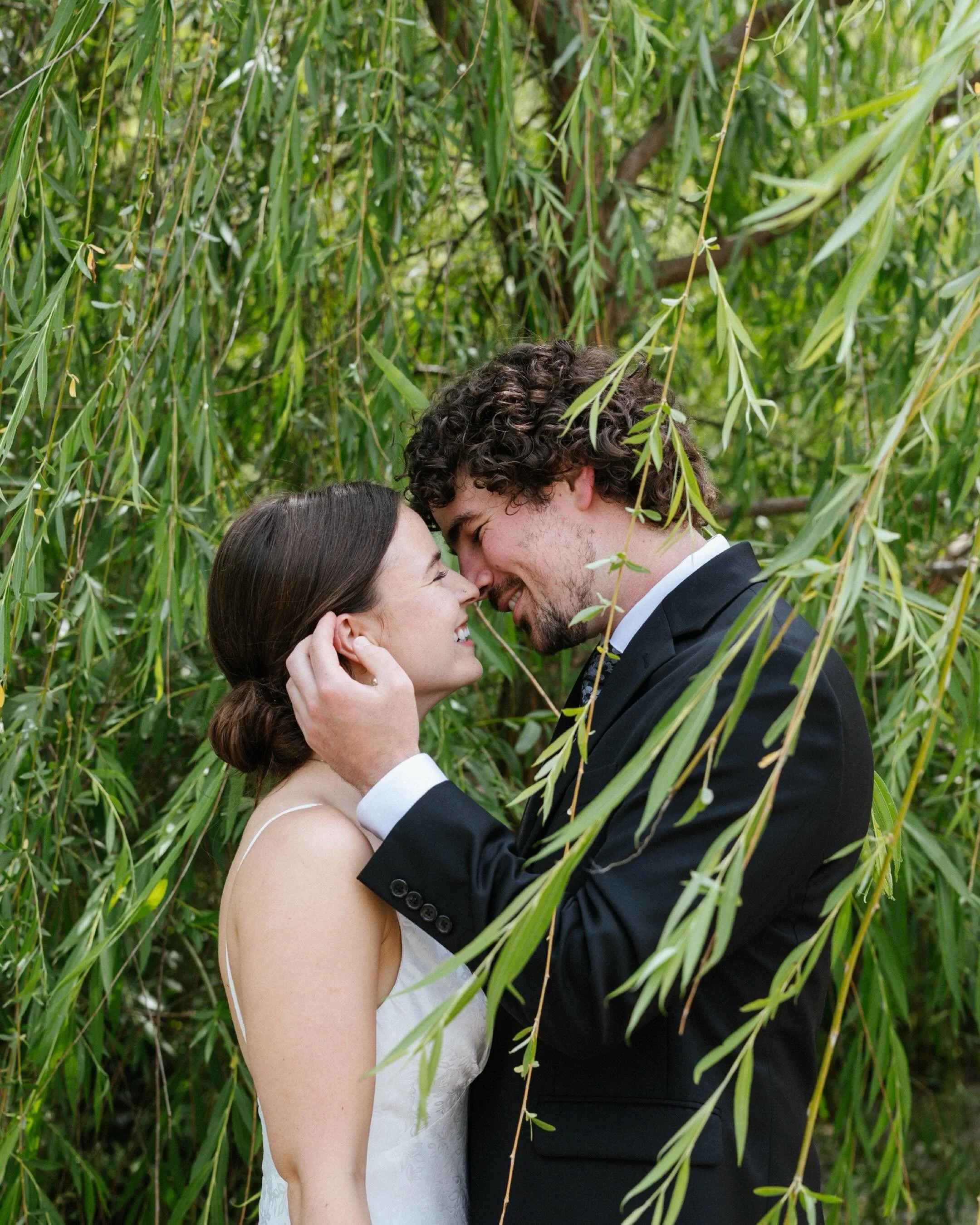 Where do I even begin to describe Sophie &amp; Quinn&rsquo;s wedding? Maybe by mentioning a bridesmaid who paid an Etsy witch to keep the rain at bay (it worked)! Maybe by saying some of their flowers were wildflowers they had picked from the side of