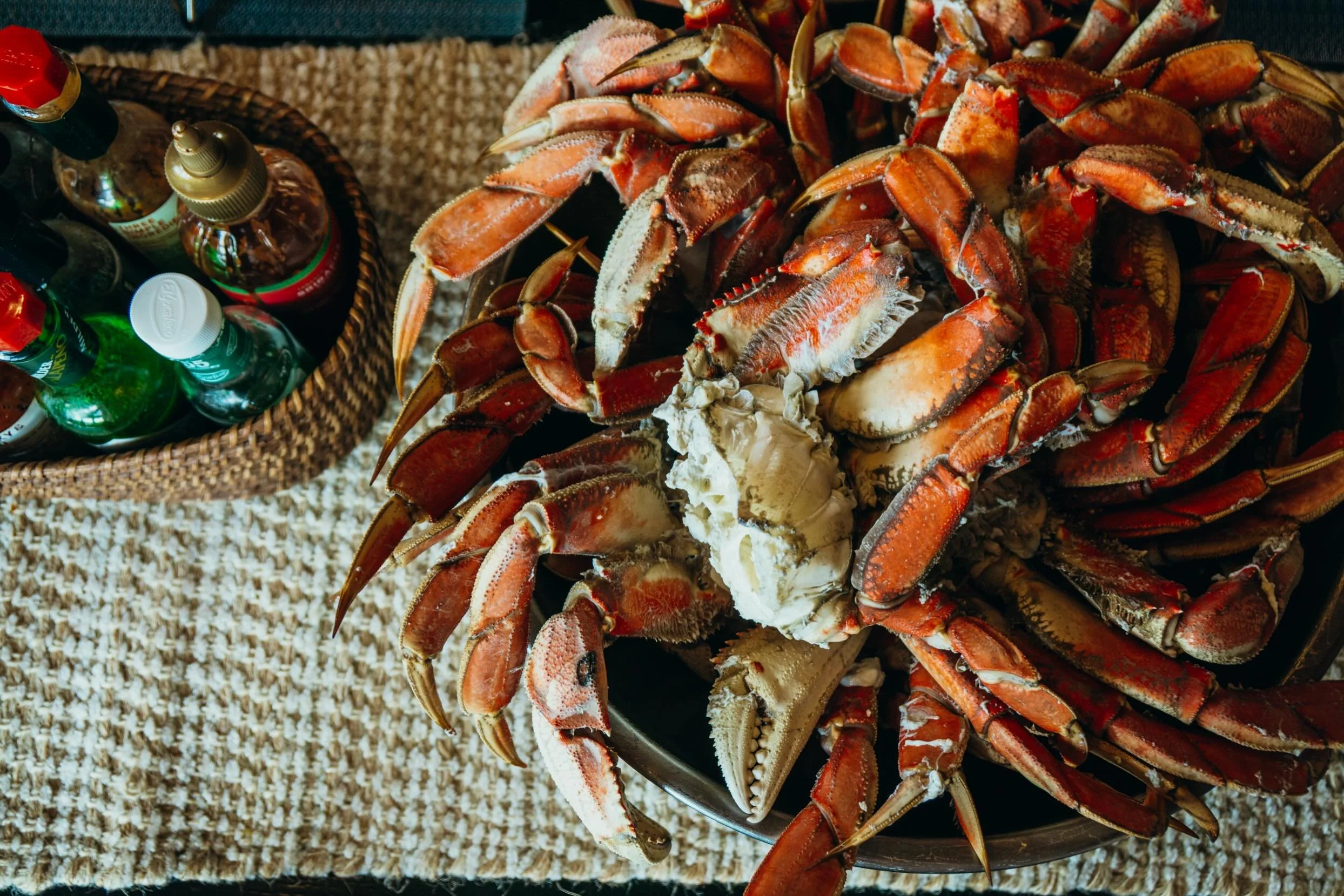 Yes, that&rsquo;s as much crab as it looks like&mdash;straight from the ocean to the table. Served all-you-can-eat alongside homemade macaroni and cheese and green beans, because if you&rsquo;re going to do it, do it right. 

Come, pull up a chair. D