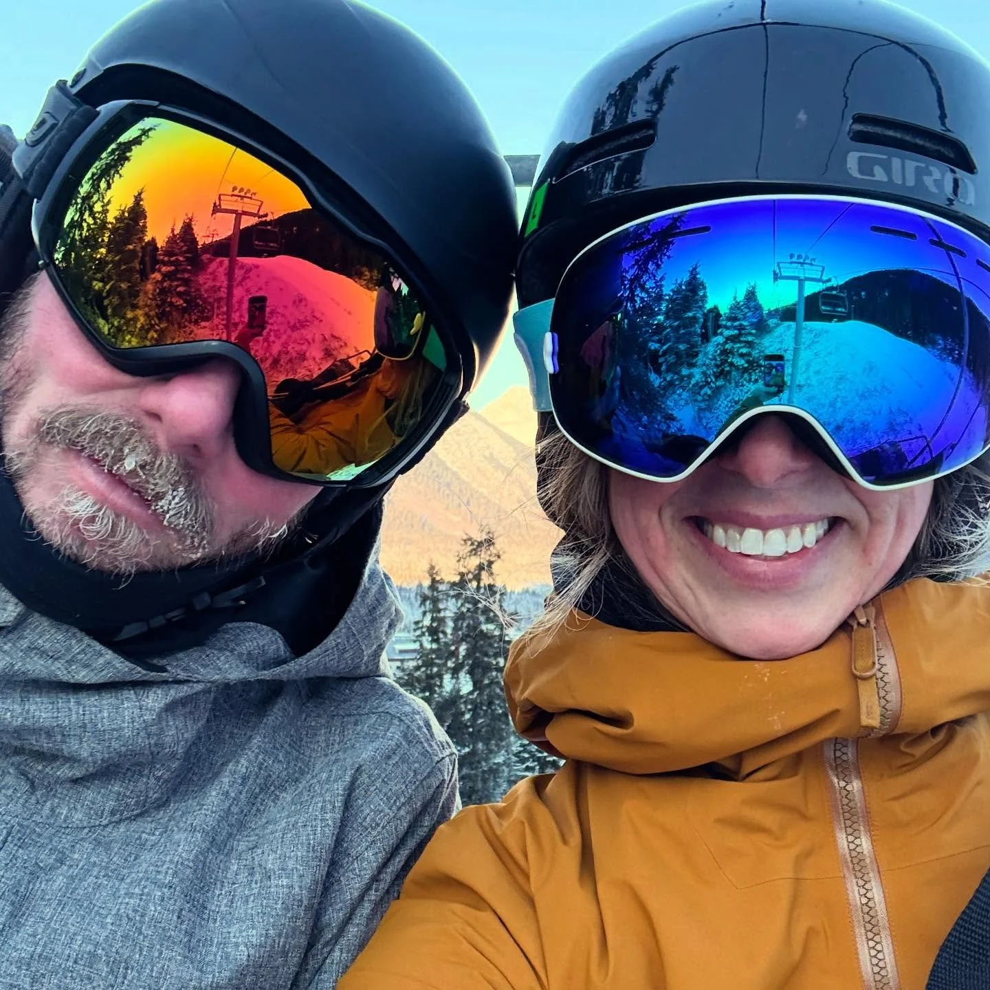 Pausing mid-mountain to say hello and spread some Christmas cheer. From our family to yours&mdash;Merry Christmas! 🎄