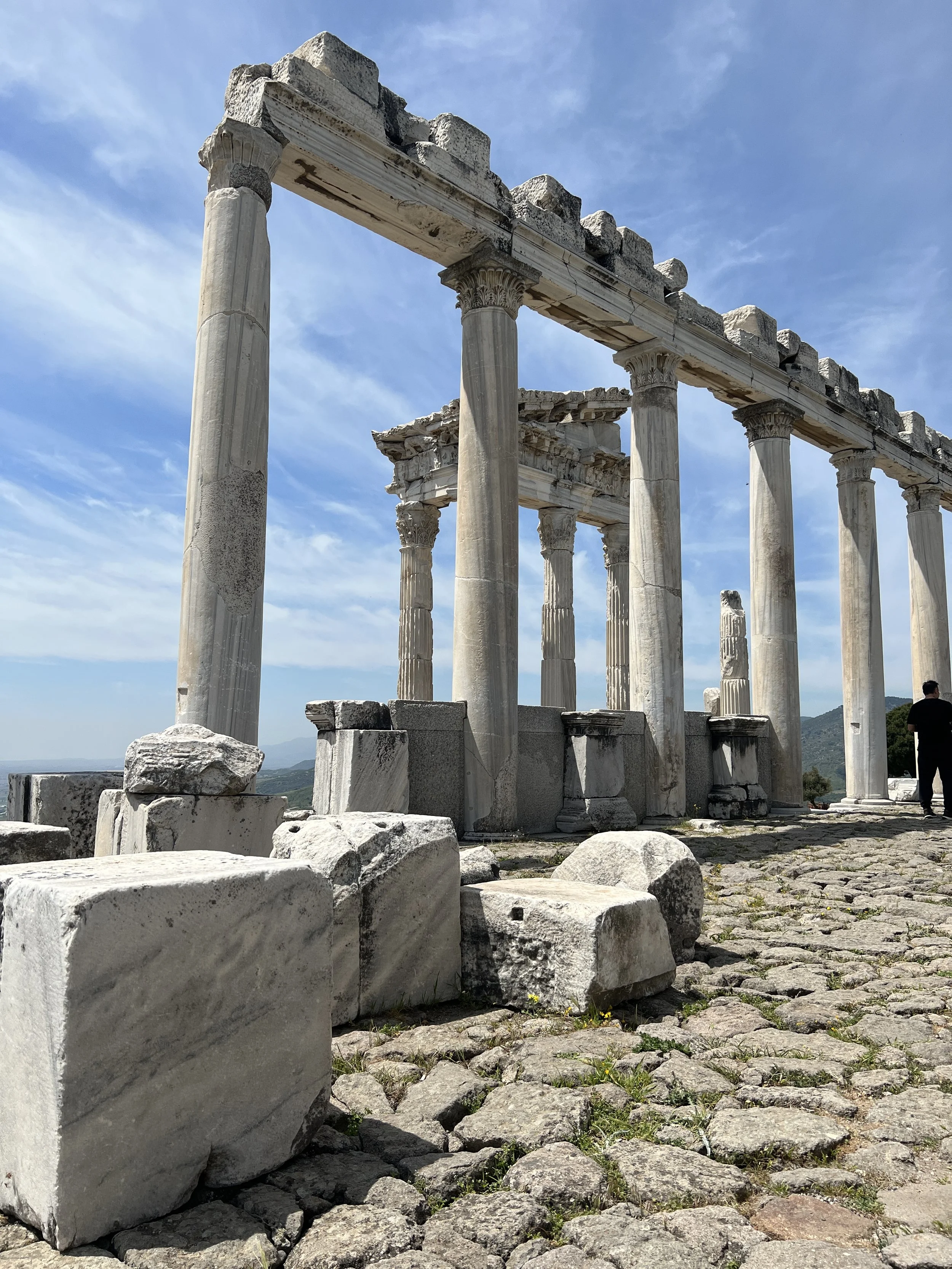 Temple of Trajan at Pergamon, modern day Turkiye