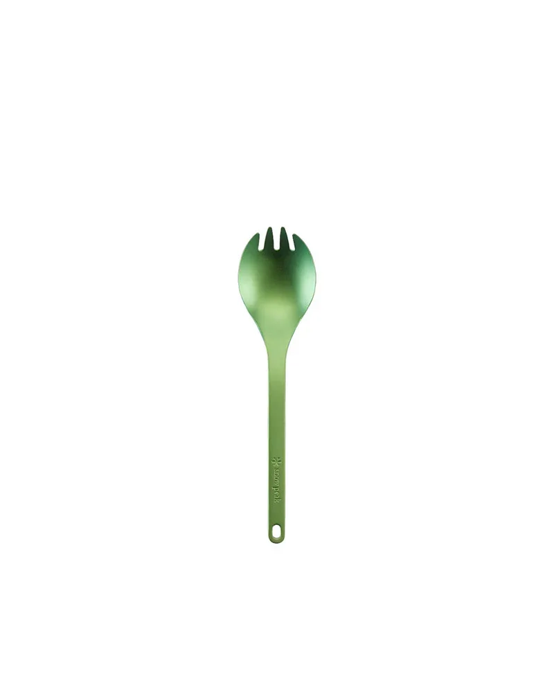 Titanium Spork — Green