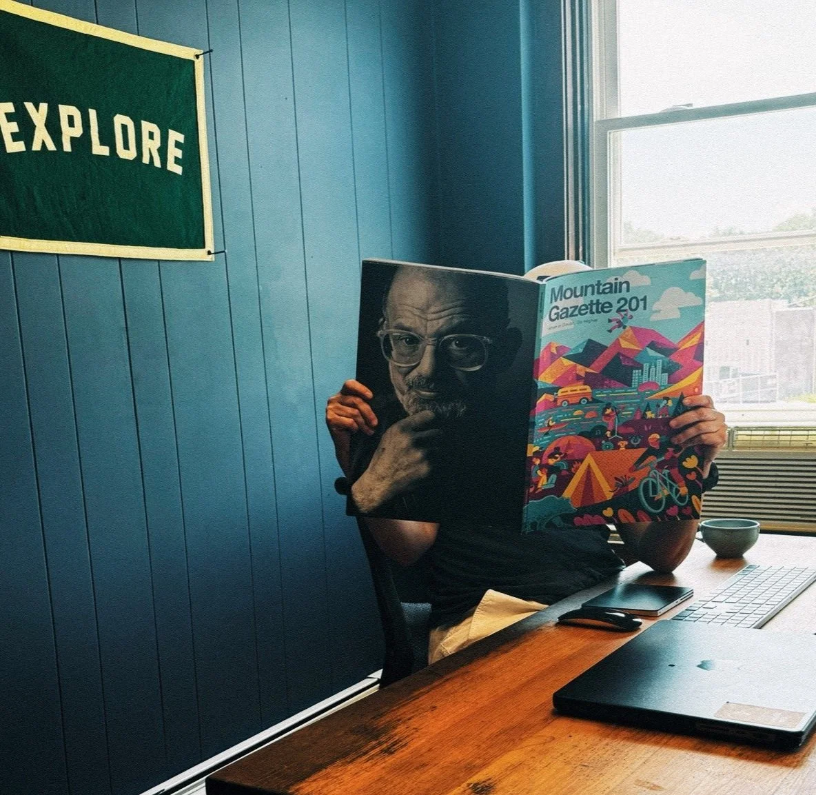 My first issue of Mountain Gazette—the one that got me into it