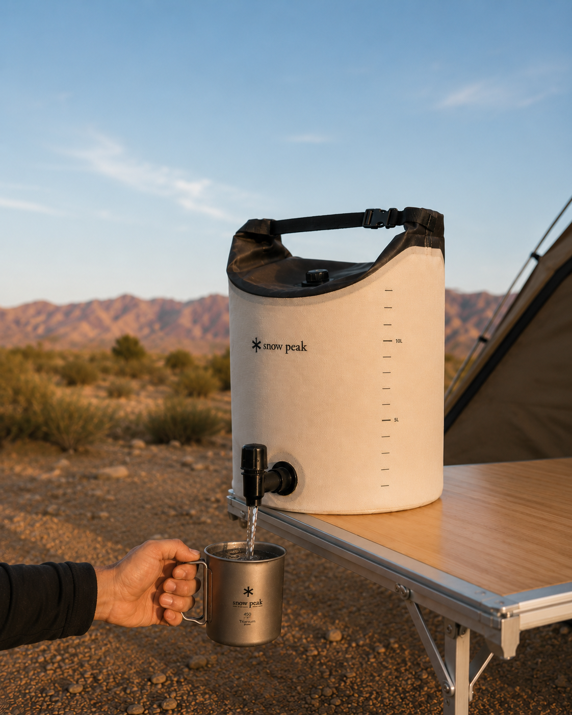 New Camping Gear: Snow Peak Soft Water Jug