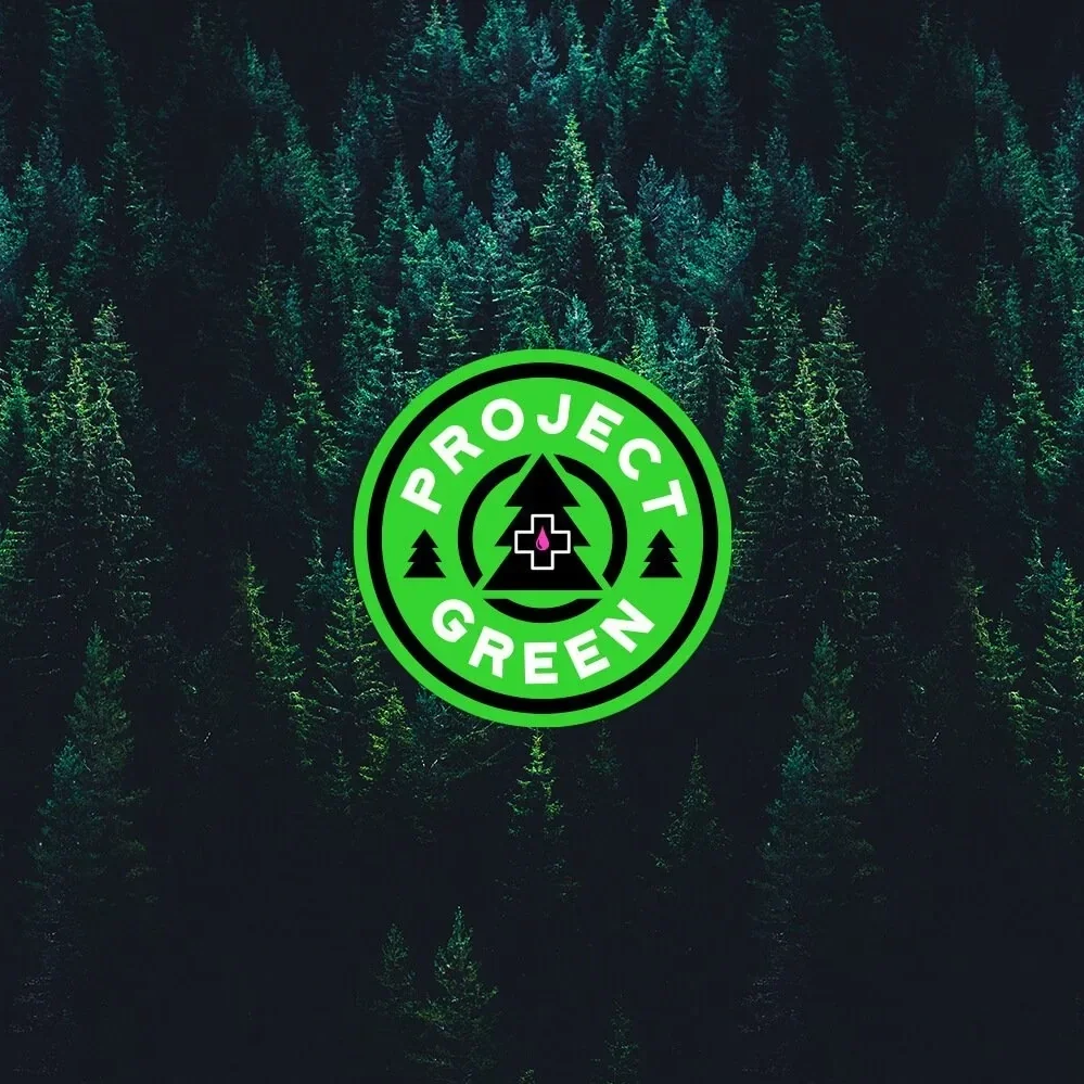 Project Green — Muc-Off’s sustainability initiative focused on reducing environmental impact.