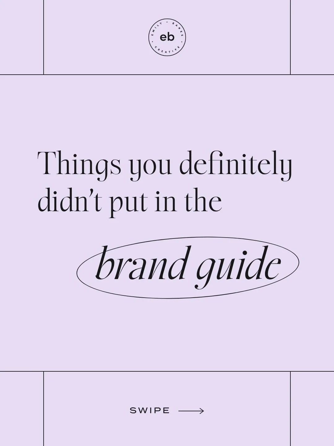 Every business I&rsquo;ve worked in has a collection of these funny little unwritten rules. My favourite part of working with the same clients for years is slowly collecting all of them. 

I know which colours only go on buttons, how many photos is t