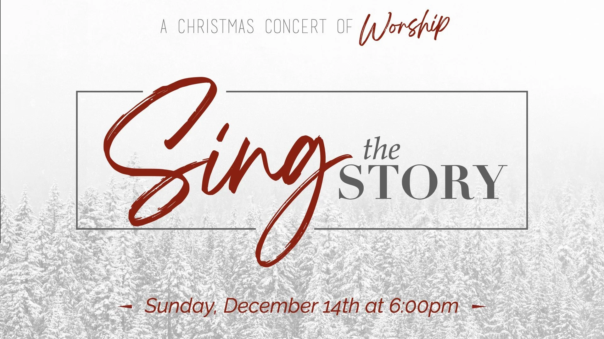 Christmas Concert of Worship