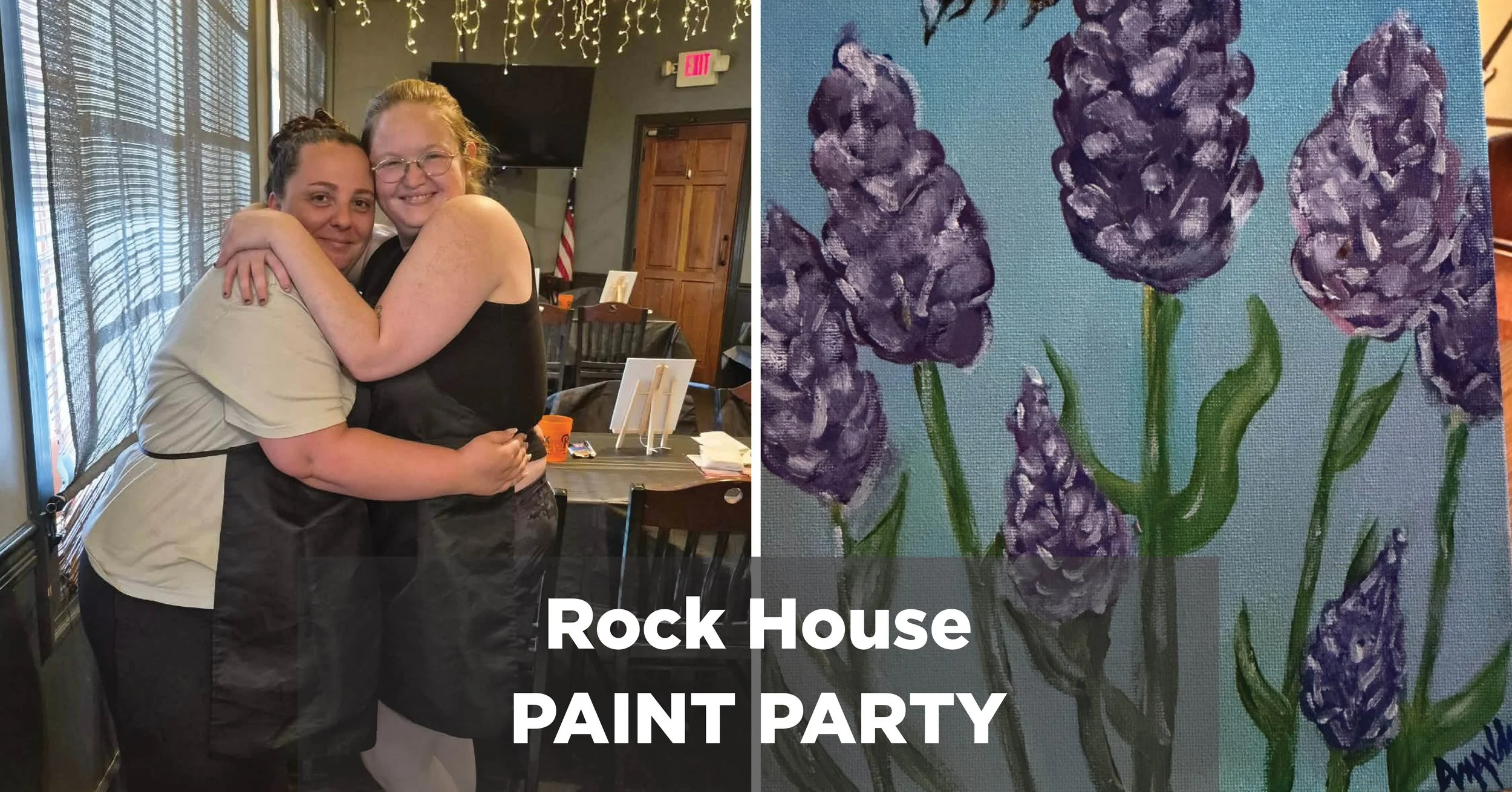 Rock House Paint Party