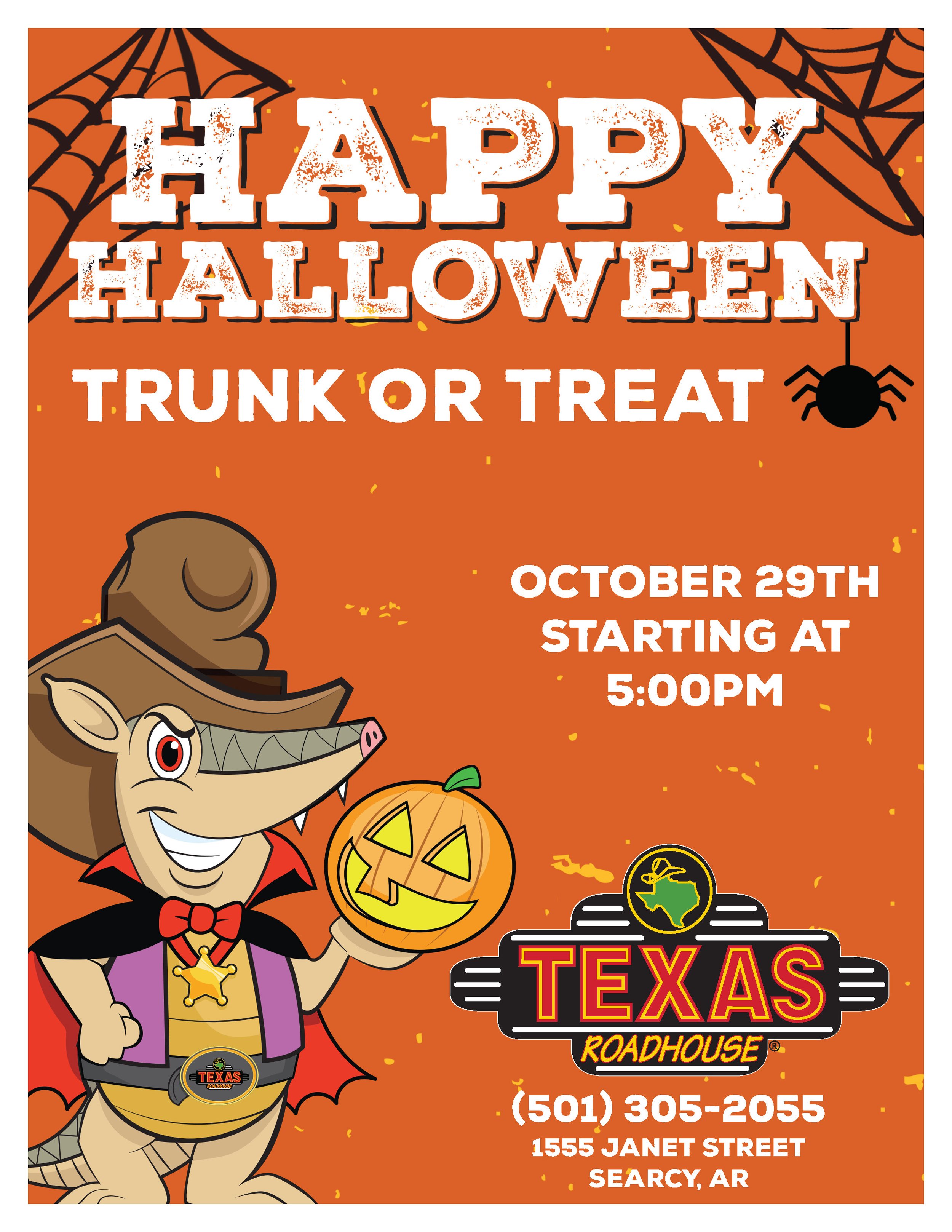 Texas Road House Trunk or Treat