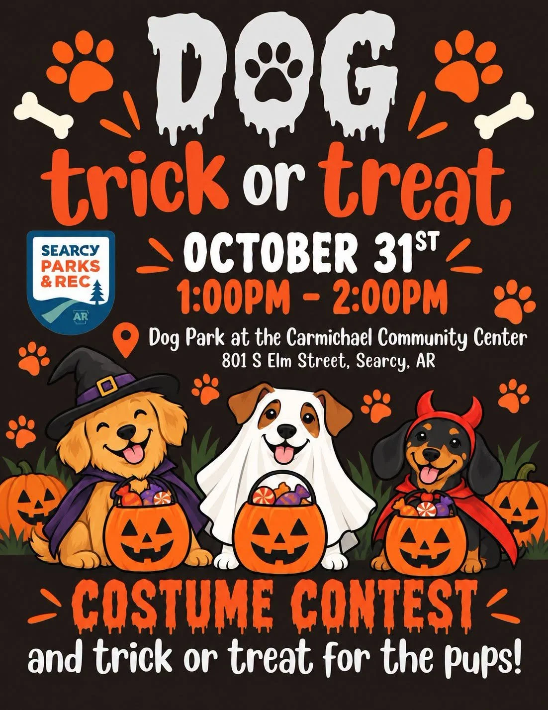 Dog Trick or Treat
