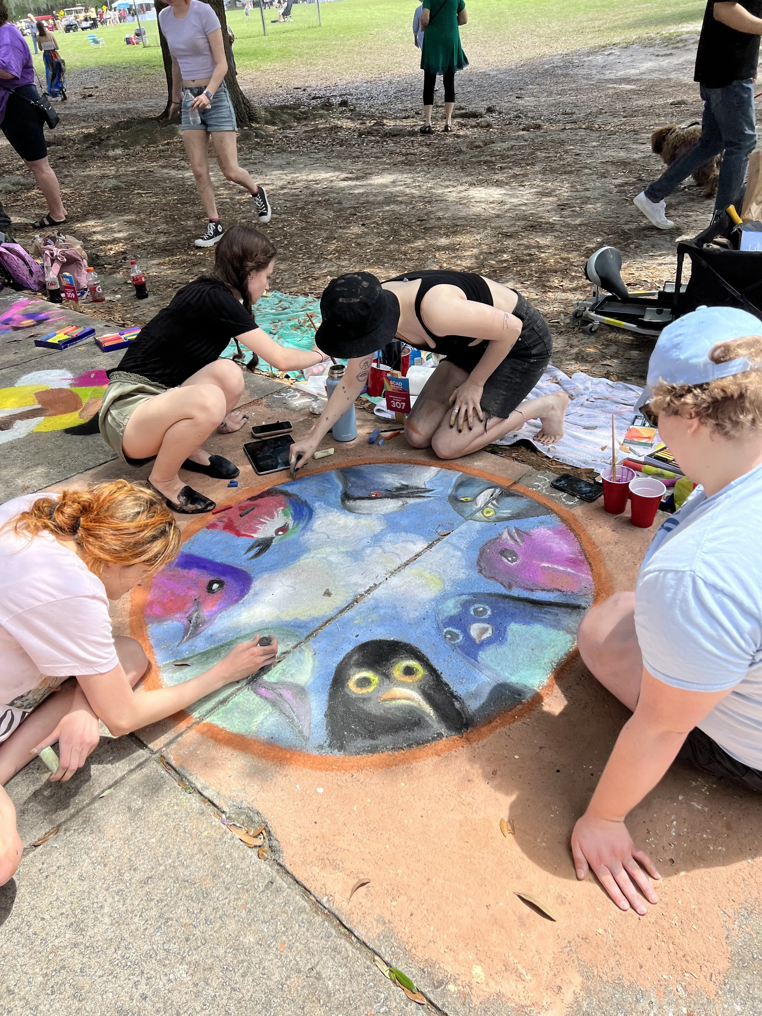 sidewalk chalk fest at forsyth park.jpg