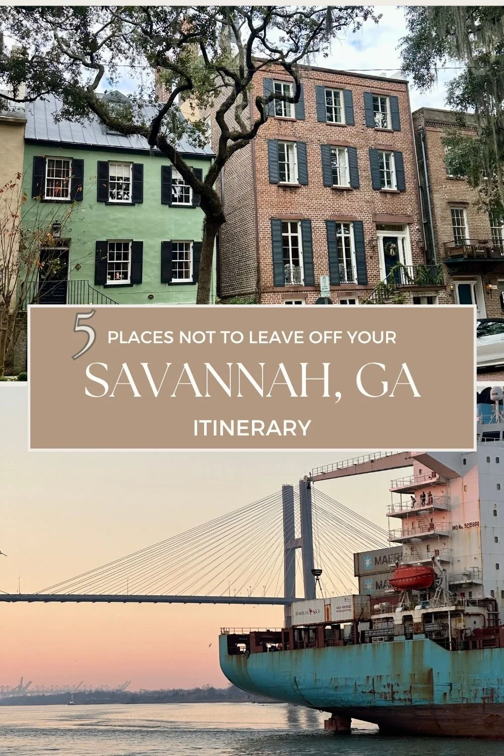 5 Places Not to Leave Off Your Savannah, GA Itinerary