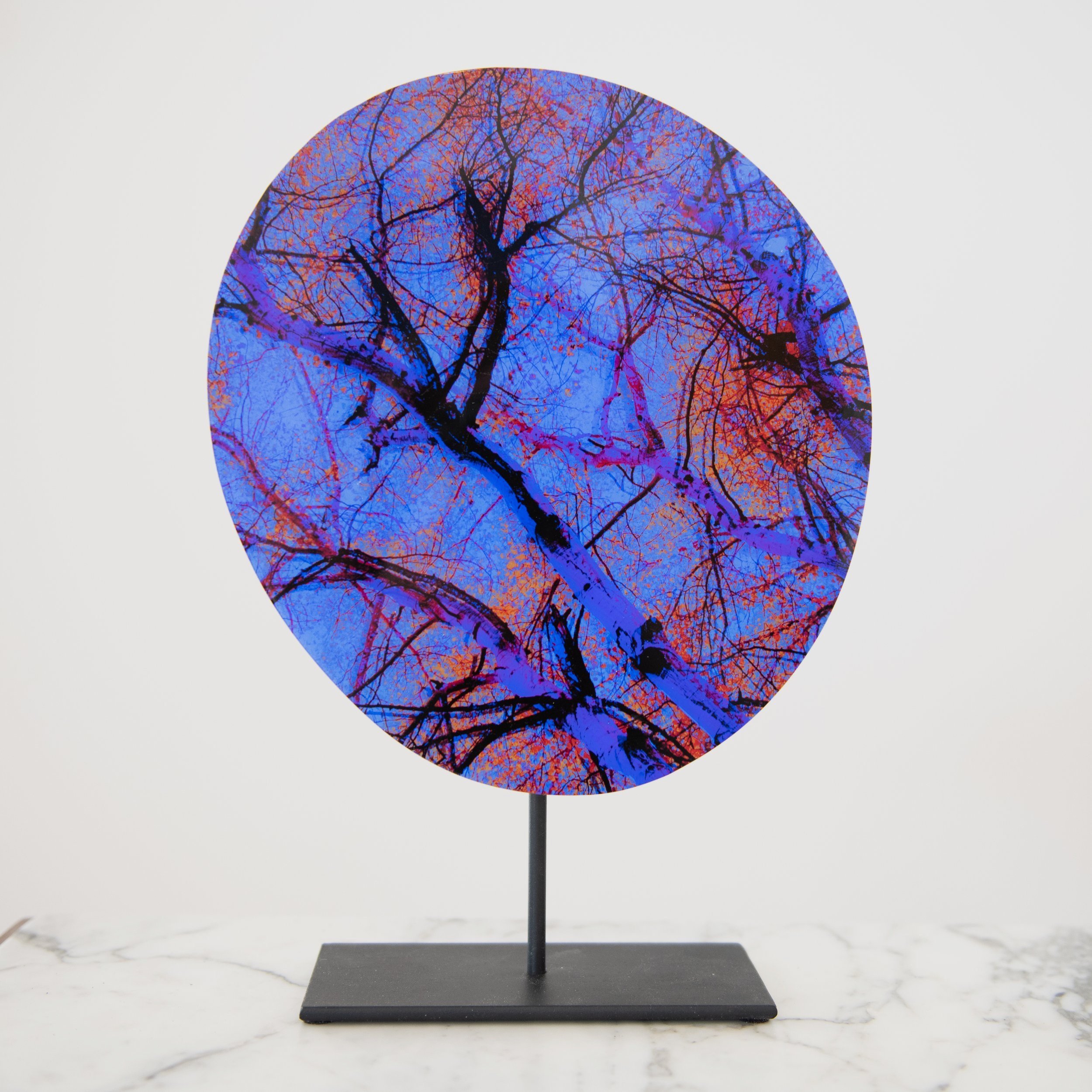 A Different Lens (2023) Aspen wood, photography, resin - Inquire for price