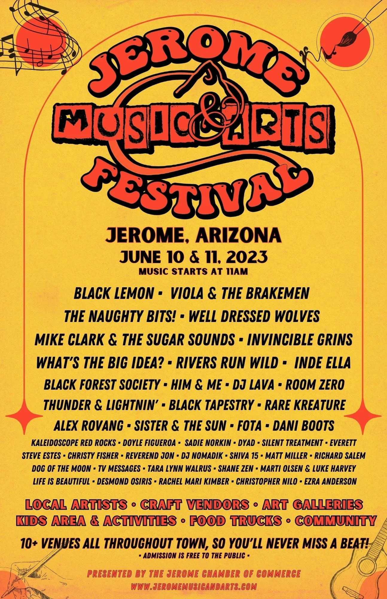 Jerome Music & Arts Festival