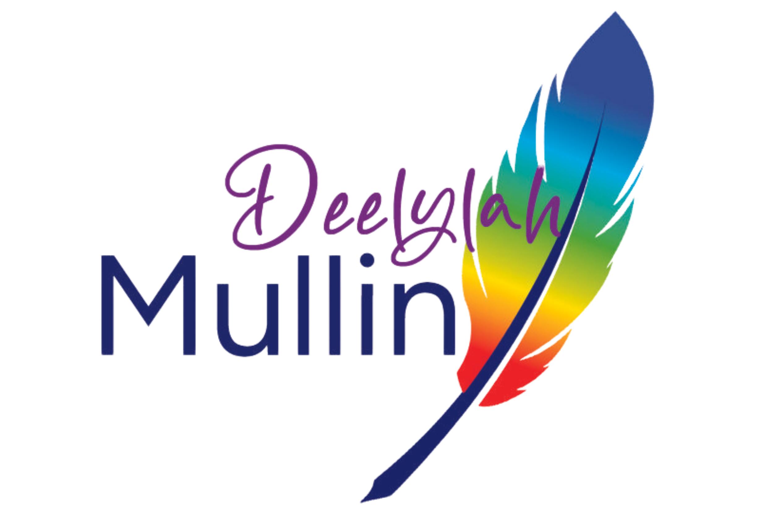 Colorful feathers with the words 'Digital' in purple cursive text and 'Media' in large blue letters.
