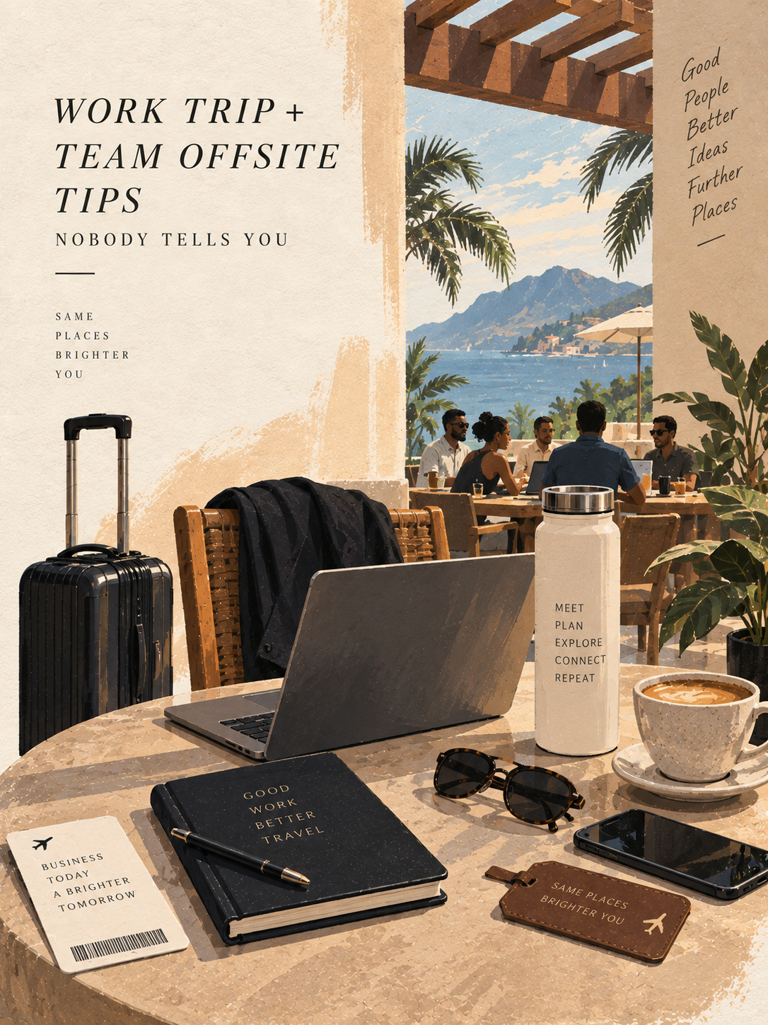 Work Trip + Team Offsite Tips Nobody Tells You