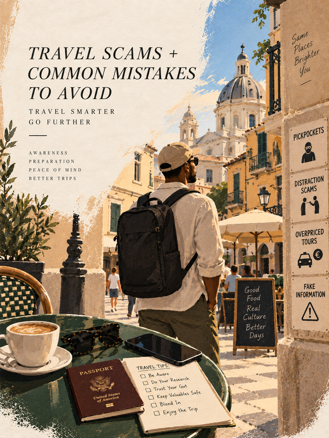 Travel Scams + Common Mistakes to Avoid