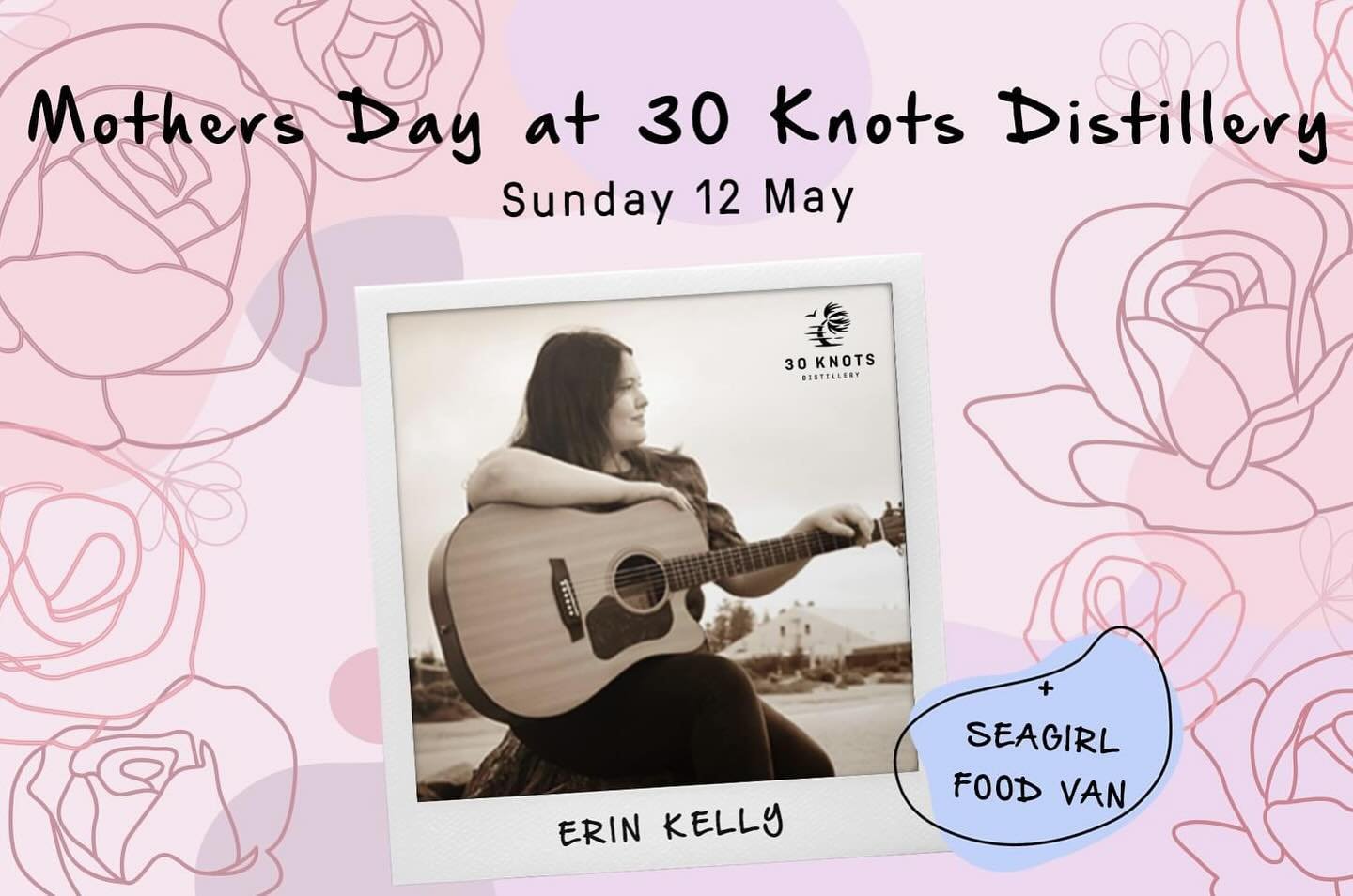 Come join us for Mothers Day, Sunday 12 May, as we celebrate all of the incredible women who have shaped our lives and made us who we are today.

The talented Erin Kelly will be performing live on the deck, and SeaGirl will be serving up some delicio