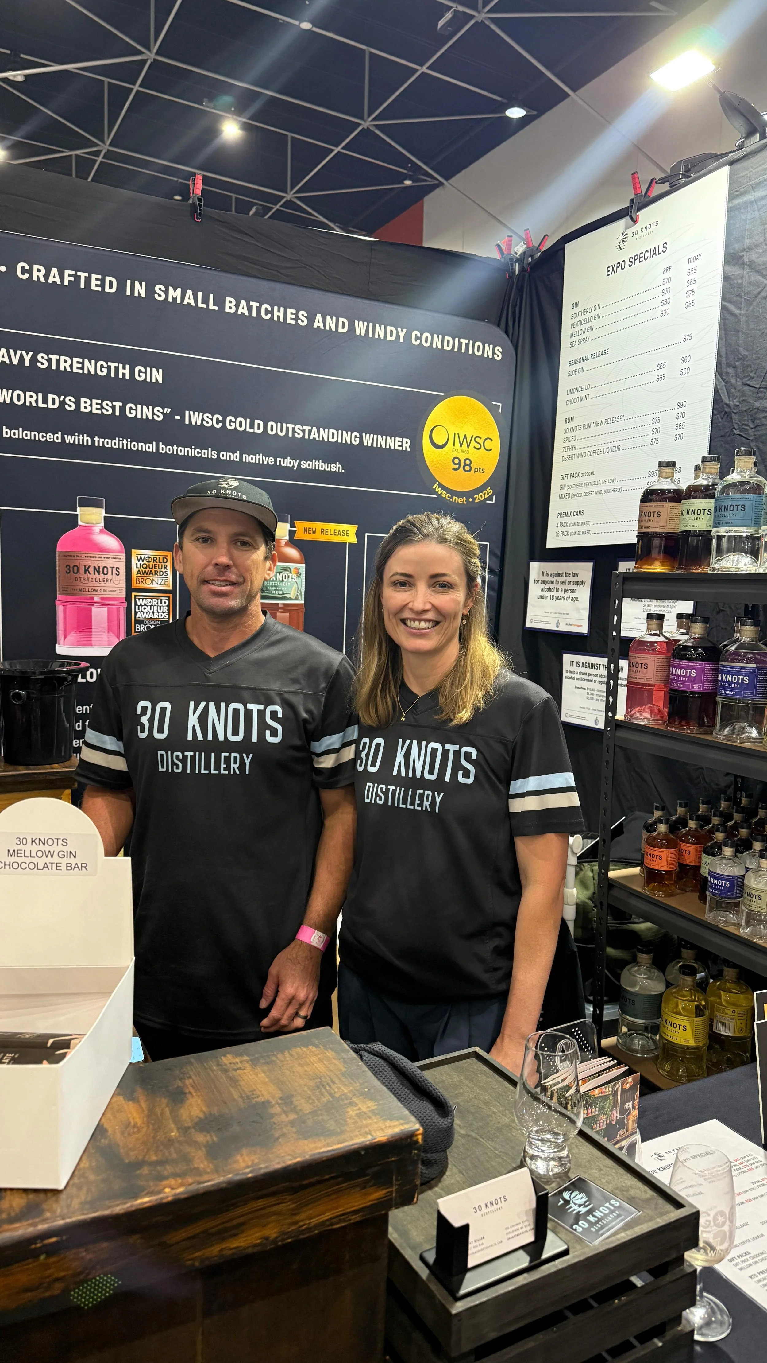 Thank you to everyone who stopped by our stall at the Good Food & Wine Show over the weekend!
It was so good to catch up with our Perth and Geraldton friends at the show, and to meet so many new faces keen to hear our story, taste our spirits, a