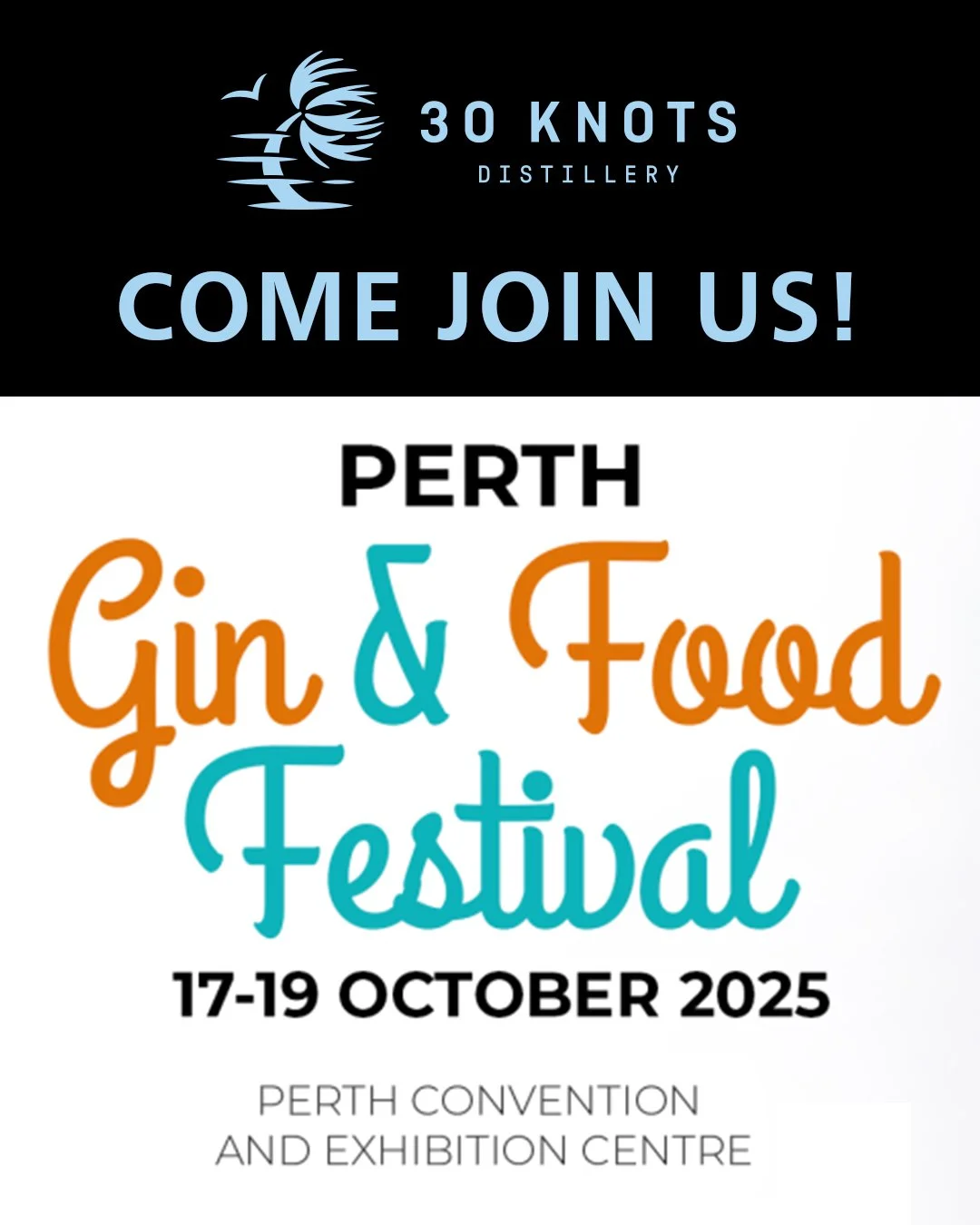We’re excited to be attending the Perth Gin and Food Festival next month for our first time!
The festival runs from Friday 17 to Sunday 19 October at the Perth Convention Centre.
To celebrate, we’re giving away two double passes for th
