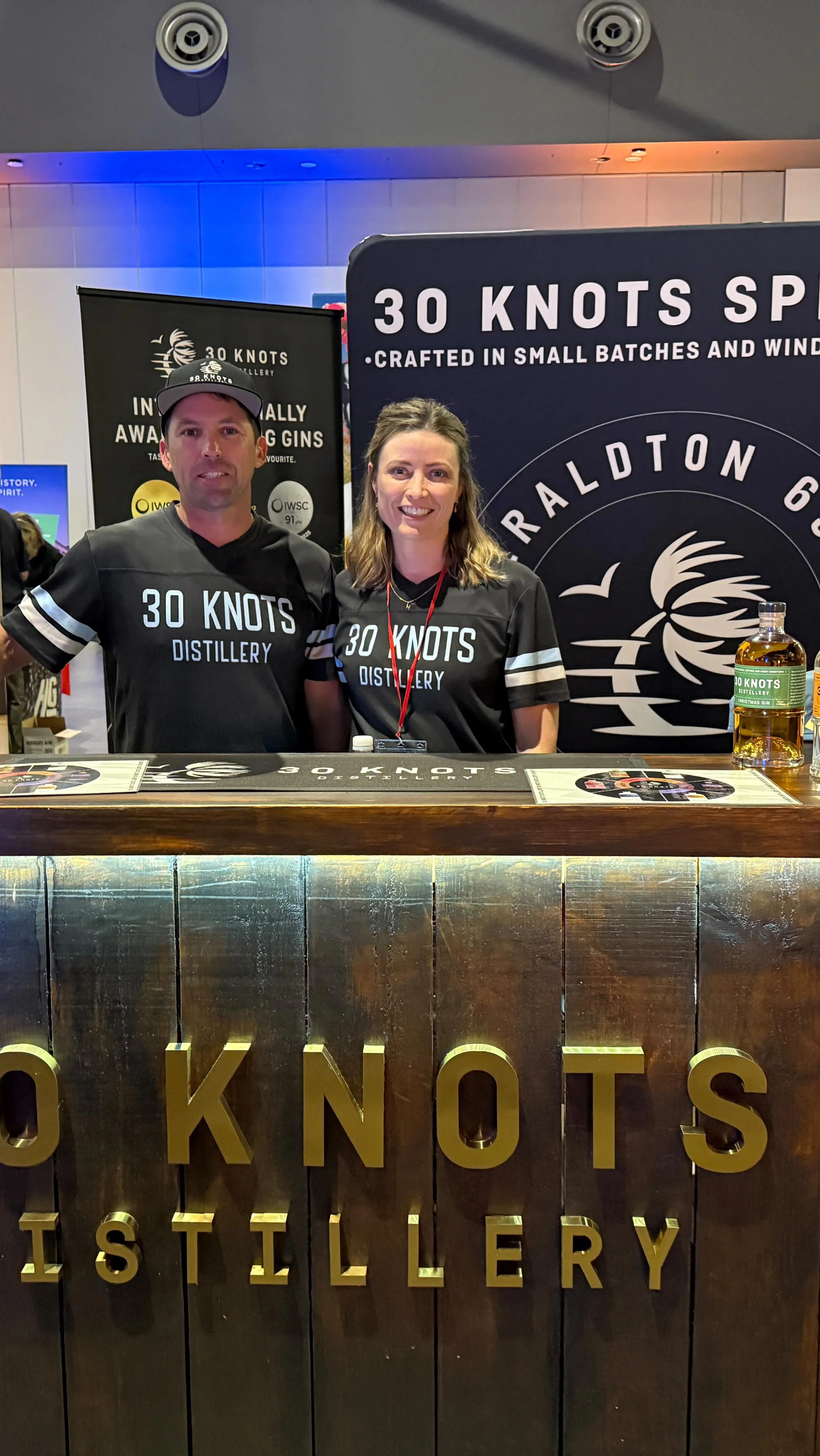Wow, what a weekend!
Three days of non-stop gin chats with some amazing gin lovers — we had an absolute blast at our first Perth Gin and Food Festival.
It was a massive few days, but we loved every minute of sharing the 30 Knots story and the
