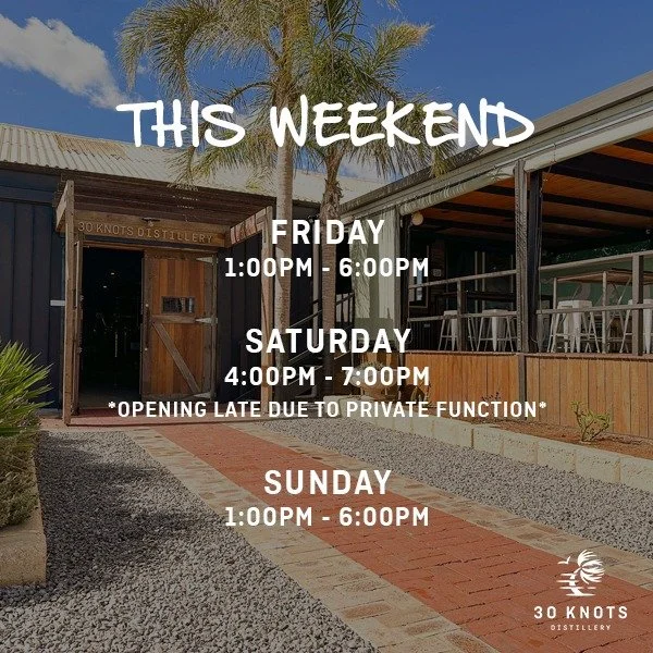 Beautiful weather this weekend — perfect for relaxing on our deck with a delicious, handcrafted, locally made spirit in hand! ππΉ
Opening hours:
Friday: 1:00pm – 6:00pm
Saturday: Opening at 4:00pm (private event earlier), staying open