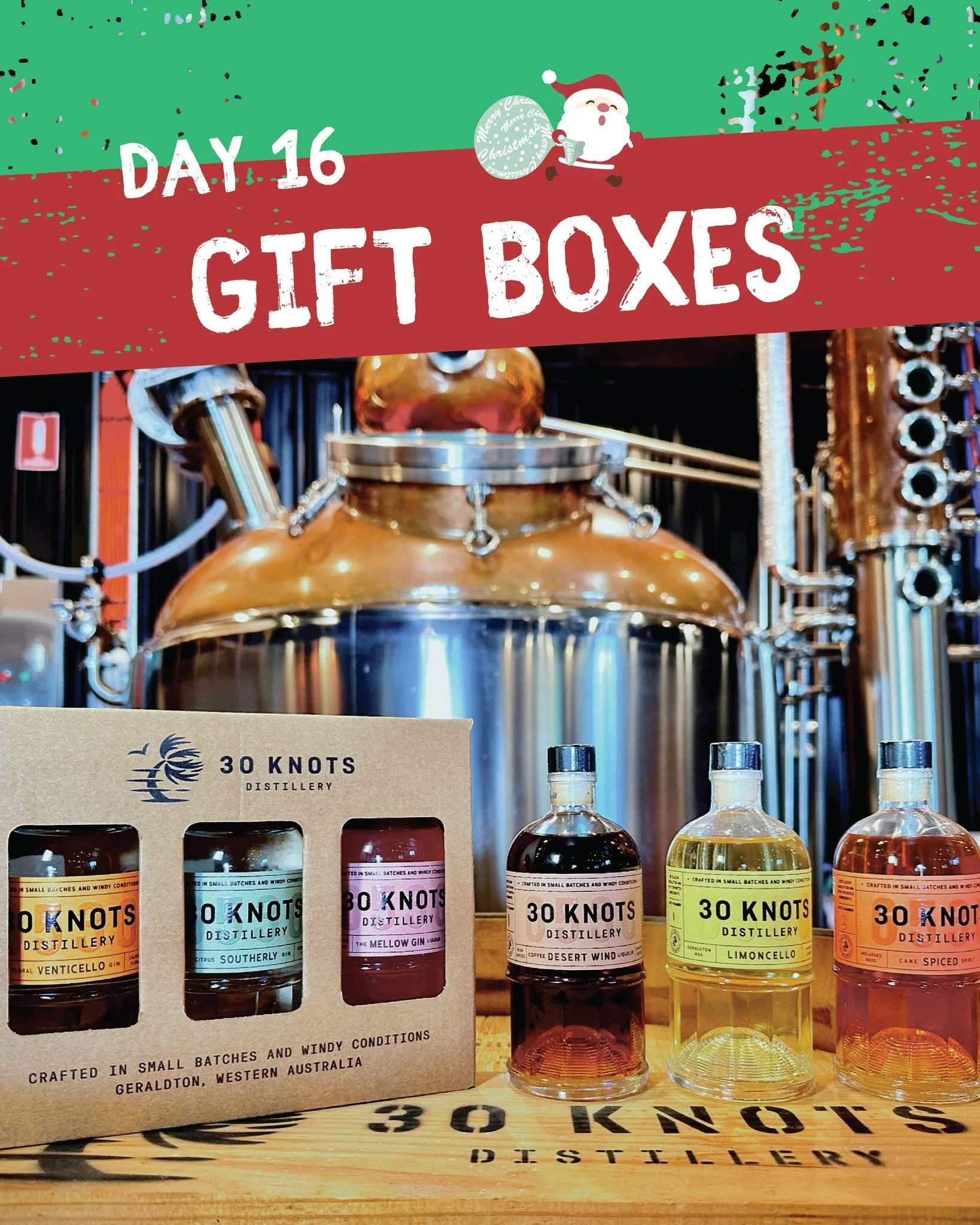 🎄 Day 16 in our Christmas Countdown: GIFT IDEAS

Looking for gift ideas? Our 200ml Gift Packs are an easy way to sample three of our spirits &mdash; mix and match from the range.

We&rsquo;ve also got awesome branded merch: tees, jumpers, hats, plus