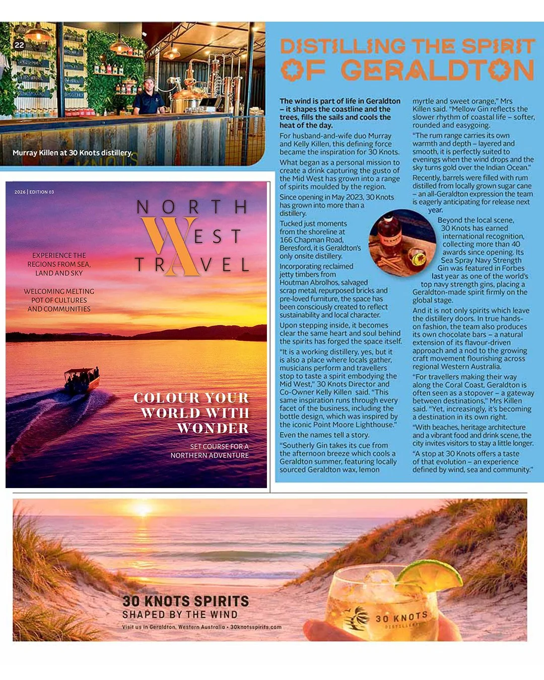 Did you check out the North West Travel Guide in this week&rsquo;s paper?

Packed with destination ideas across the Kimberley, Pilbara and Mid West, it&rsquo;s full of places to explore and experiences to enjoy.

We&rsquo;re always proud to share our
