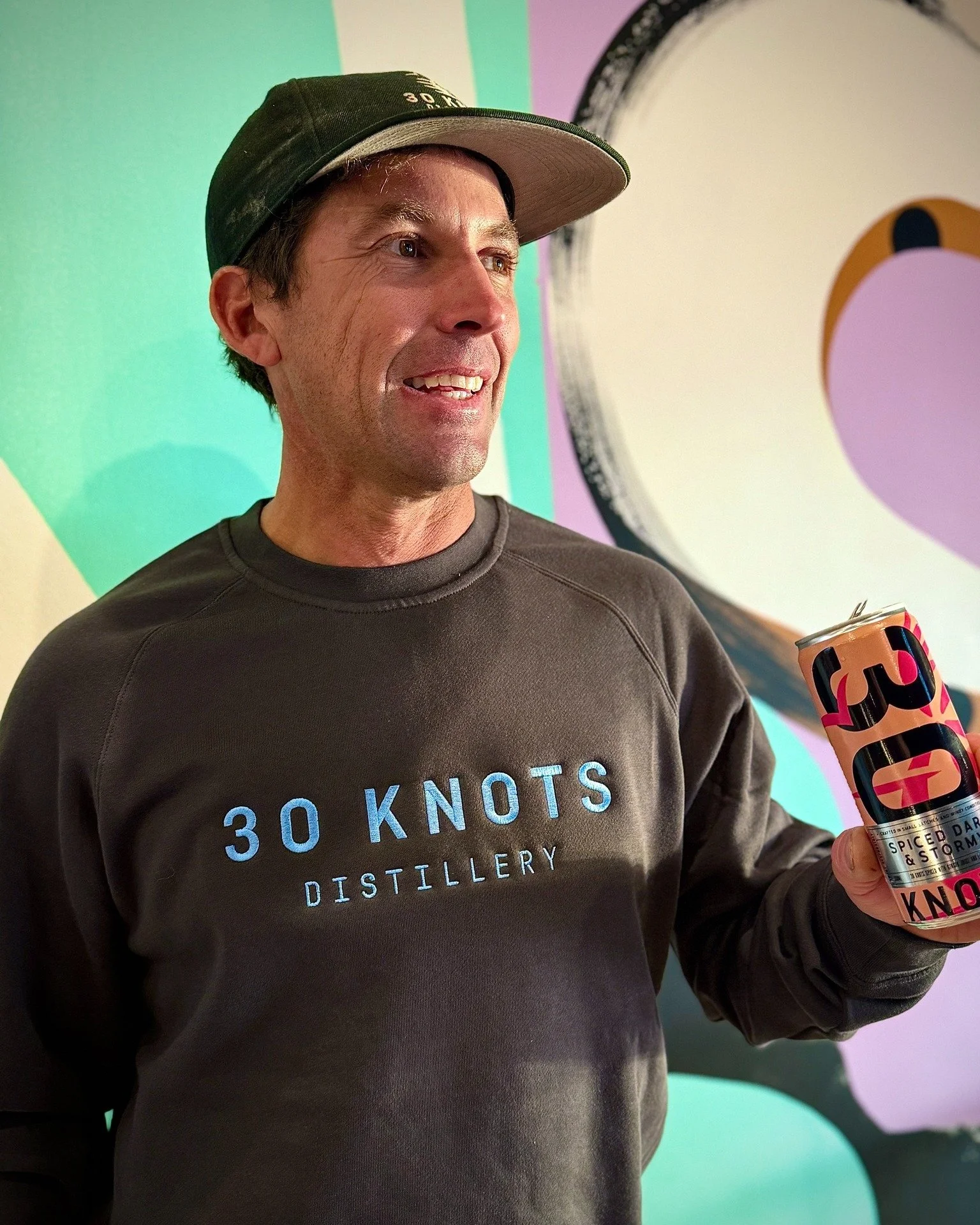 For those cooler days when the breeze rolls in and you need an extra layer.

Our 30 Knots jumpers are now available online and at the distillery.