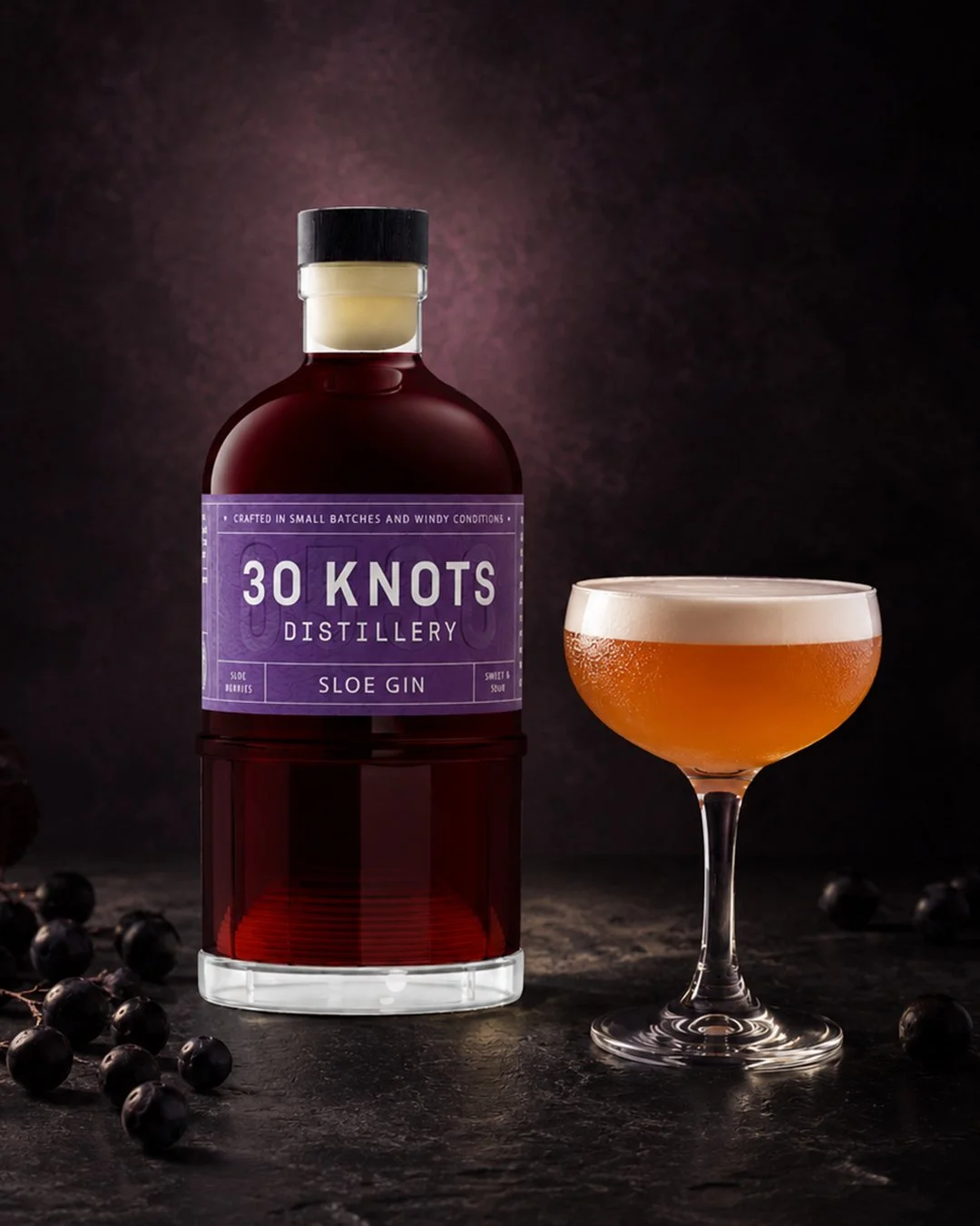 Batch 2 of our popular Sloe Gin has arrived.

We call it an Australian Sloe Gin because, like all our spirits, we set out to create something that's distinctly our own. We use our floral Venticello Gin as the base, macerate sloe berries on it, then a
