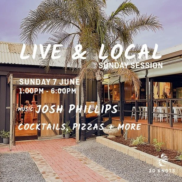 This weekend's forecast - sunshine, lighter winds, good drinks and live music &mdash; now that's more like it.

We're open from 1pm Friday through to Sunday, and for our Live &amp; Local Sunday session we've got Josh Phillips performing on the deck f