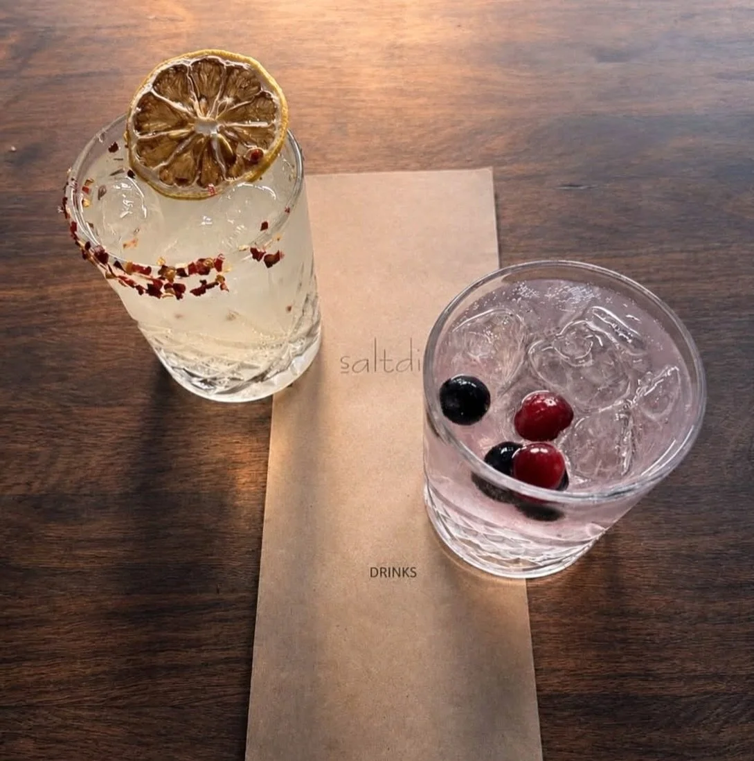 Have you checked out Salt Dish&rsquo;s new cocktail menu yet?

Dani and Miki have created some seriously tasty cocktails using our spirits.

A big thanks to the team for supporting local and featuring our spirits on the menu. We really appreciate eac