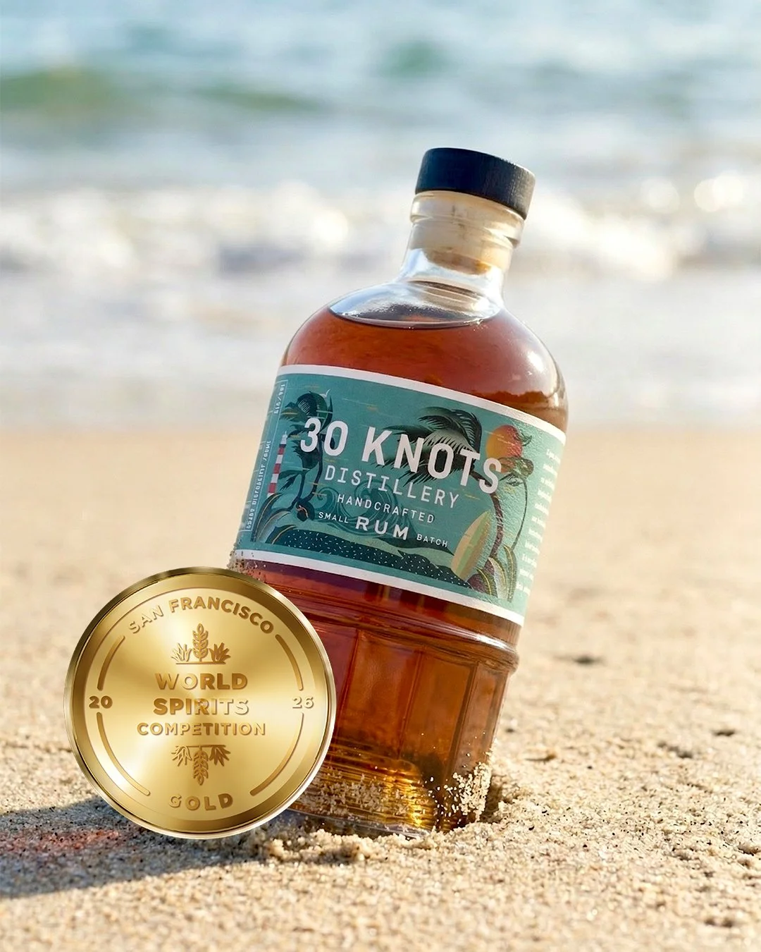 Our first-ever rum release has picked up Gold at the San Francisco World Spirits Competition.

Better still, it scored 94/100.

What makes this result even more special is that this was Batch 1. Our first rum. Ever.

To see it earn Gold at one of the