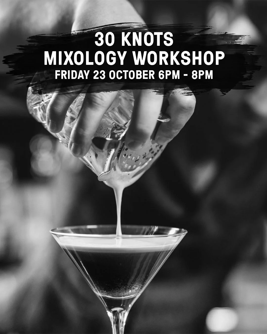 Join us at the distillery for a relaxed, hands-on mixology workshop where you&rsquo;ll make and enjoy three delicious cocktails and pick up a few tricks from behind the bar along the way.

📅 Friday 23 October
🕕 6pm start
🎟️$70pp
⏱ 90&ndash;120 min