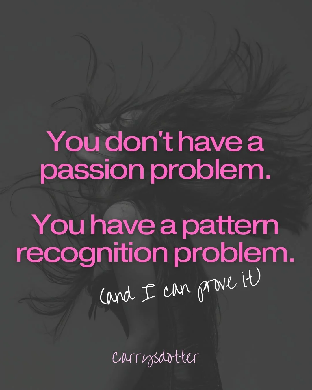 For years, I thought I didn&rsquo;t have a passion.

Everyone else seemed to have this ONE THING they were obsessed with. Meanwhile, I was interested in everything and committed to nothing.

Turns out? I wasn&rsquo;t passionless.

I just didn&rsquo;t